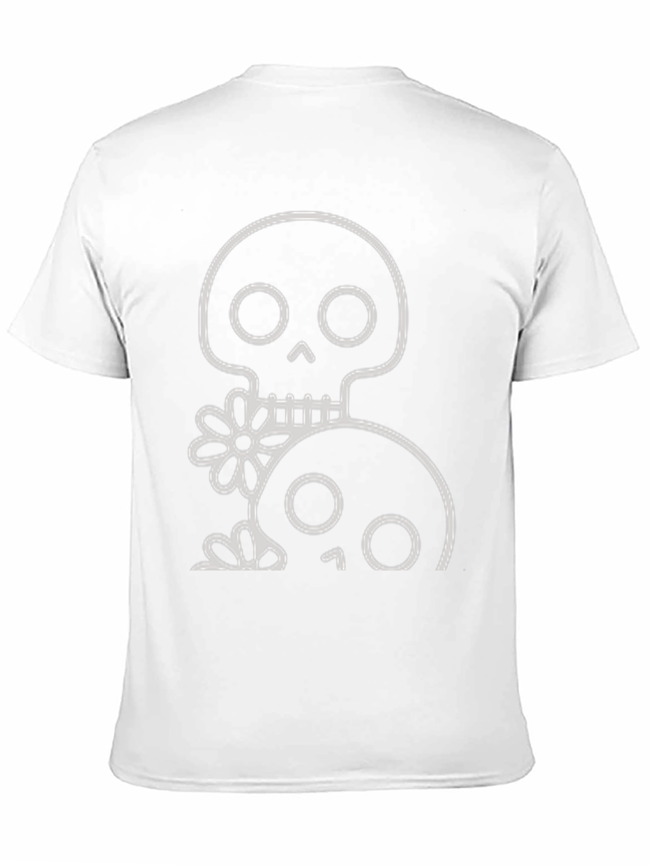 Skull & Flower Graphic Tee