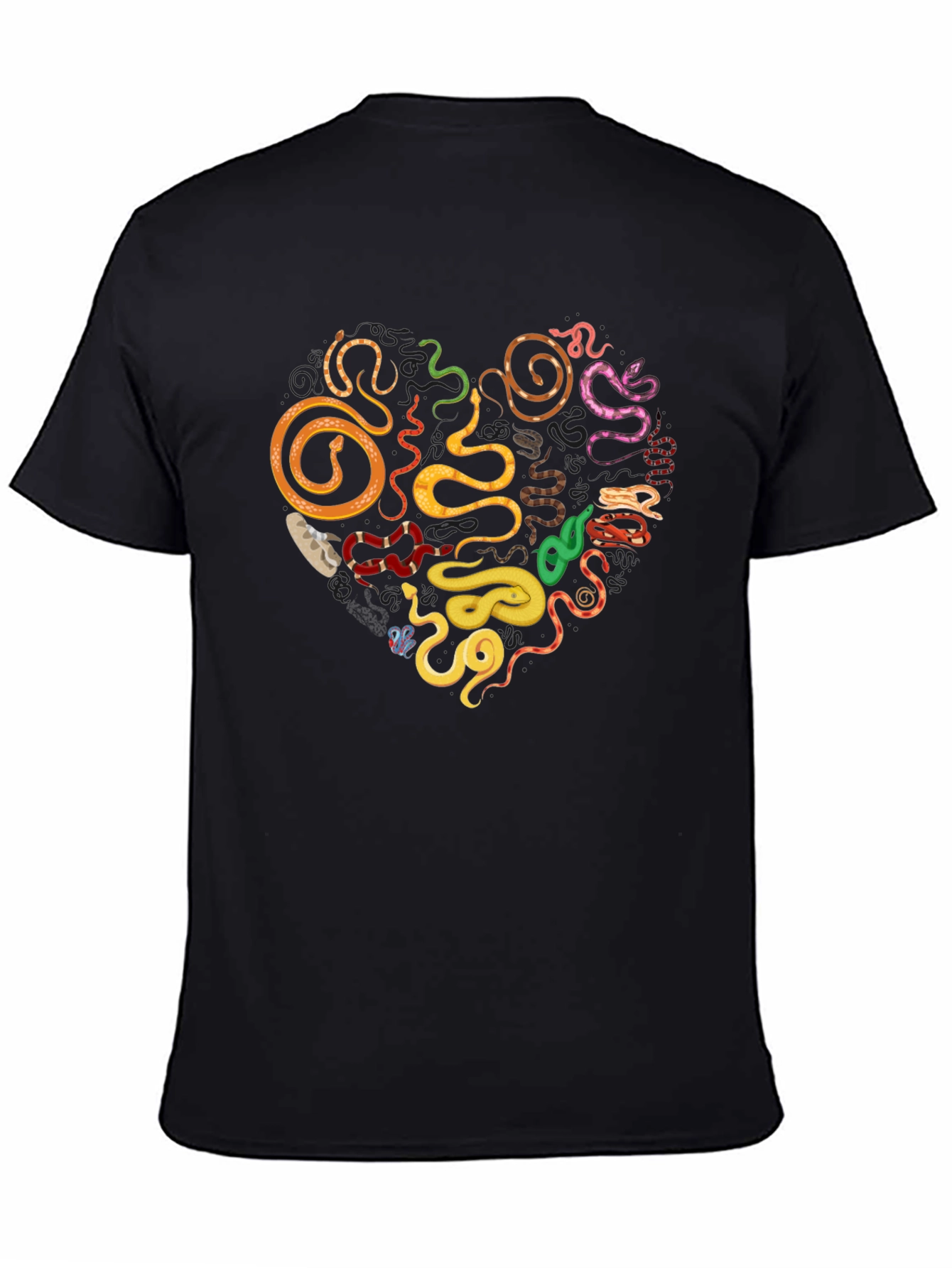 Snakes Heart T-Shirt - Reptile Lover Tee