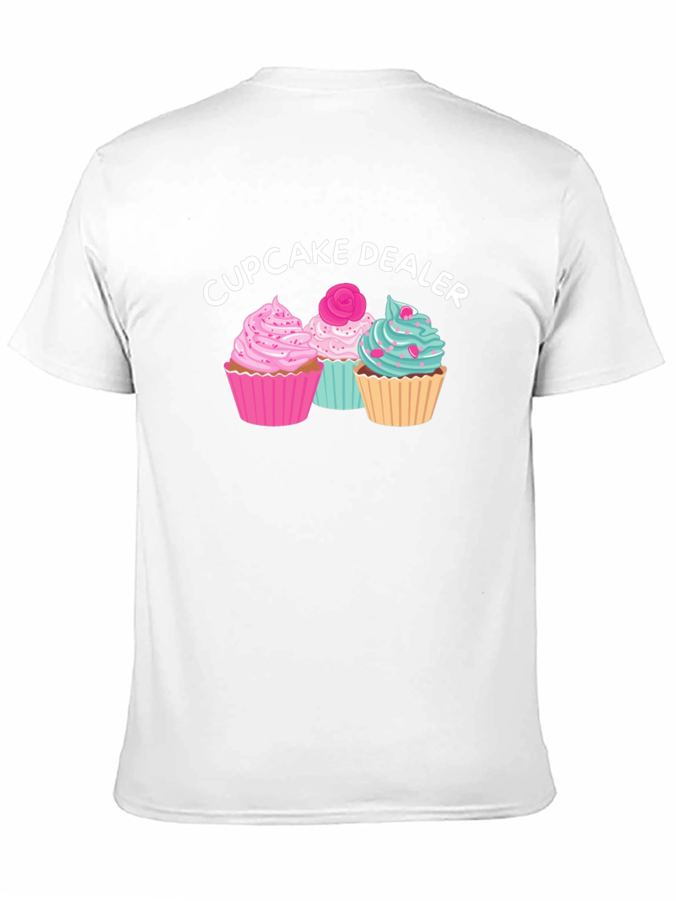 Cupcake Dealer Graphic T-Shirt - Sweet Treat Tee