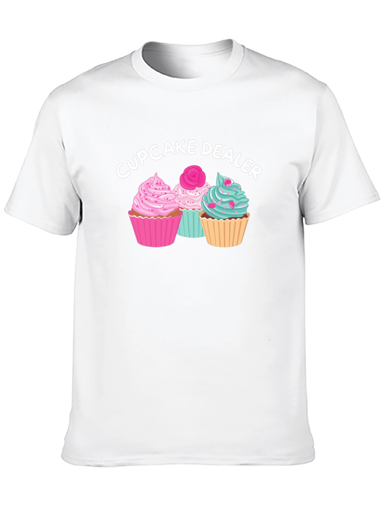 Cupcake Dealer Graphic T-Shirt - Sweet Treat Tee