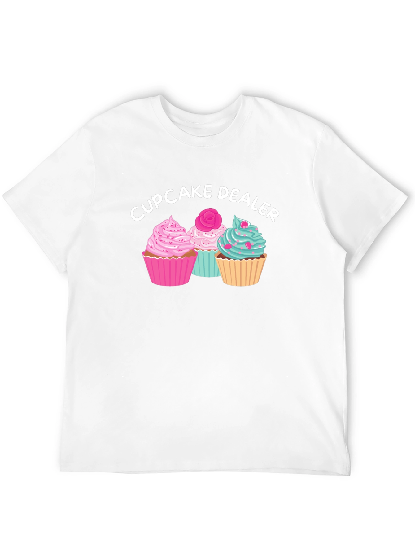 Cupcake Dealer Graphic T-Shirt - Sweet Treat Tee