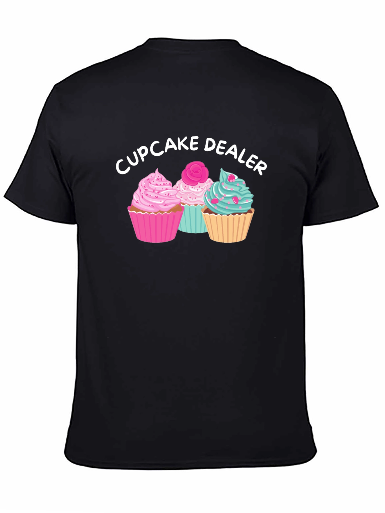 Cupcake Dealer Graphic T-Shirt - Sweet Treat Tee