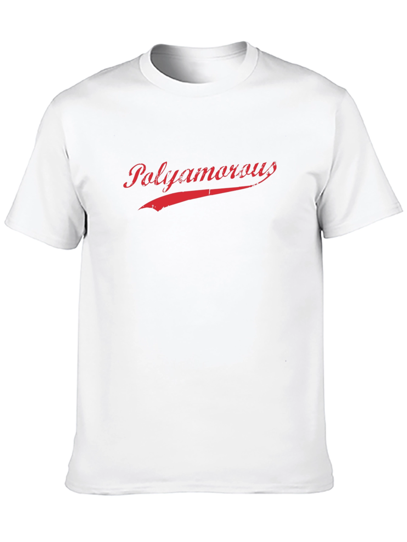 Polyamorous Graphic Tee - Black Cotton T-Shirt