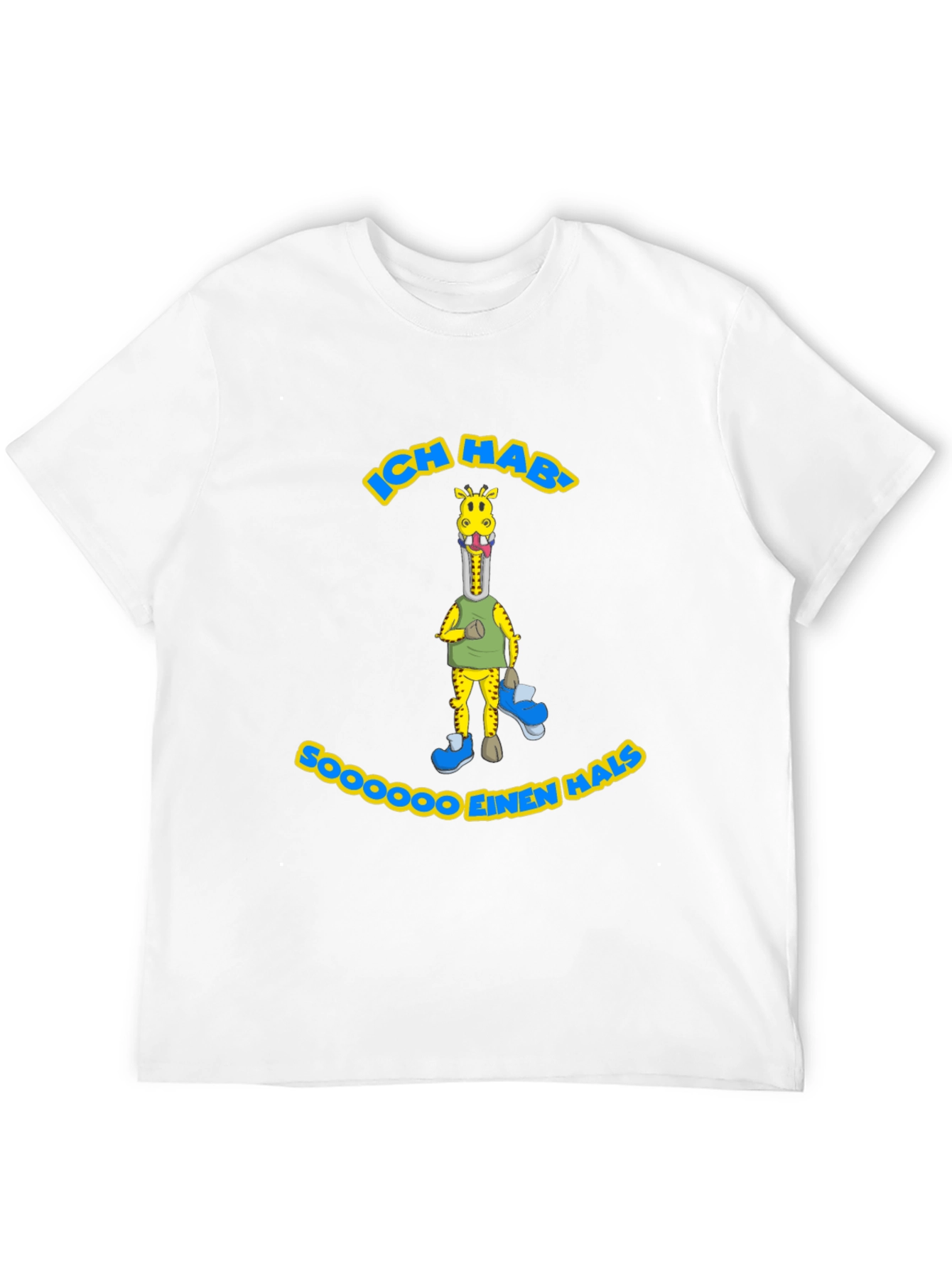 Funny Giraffe T-Shirt - Ich Hab Soooooo Einen Hals