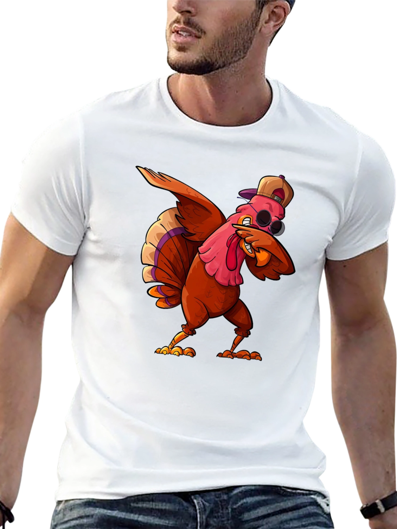 Dabbing Turkey T-Shirt