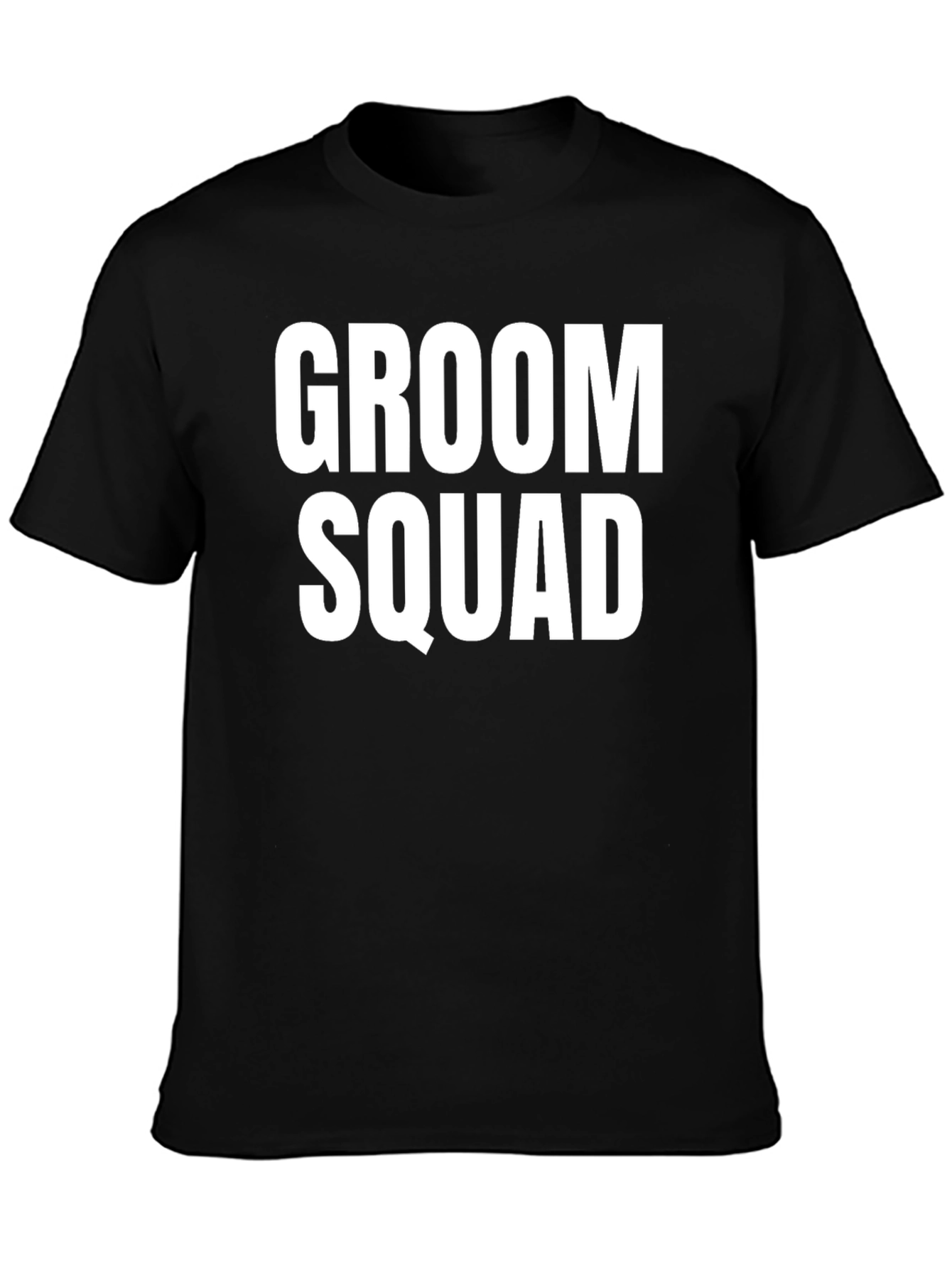 Groom Squad Graphic Tee - Black