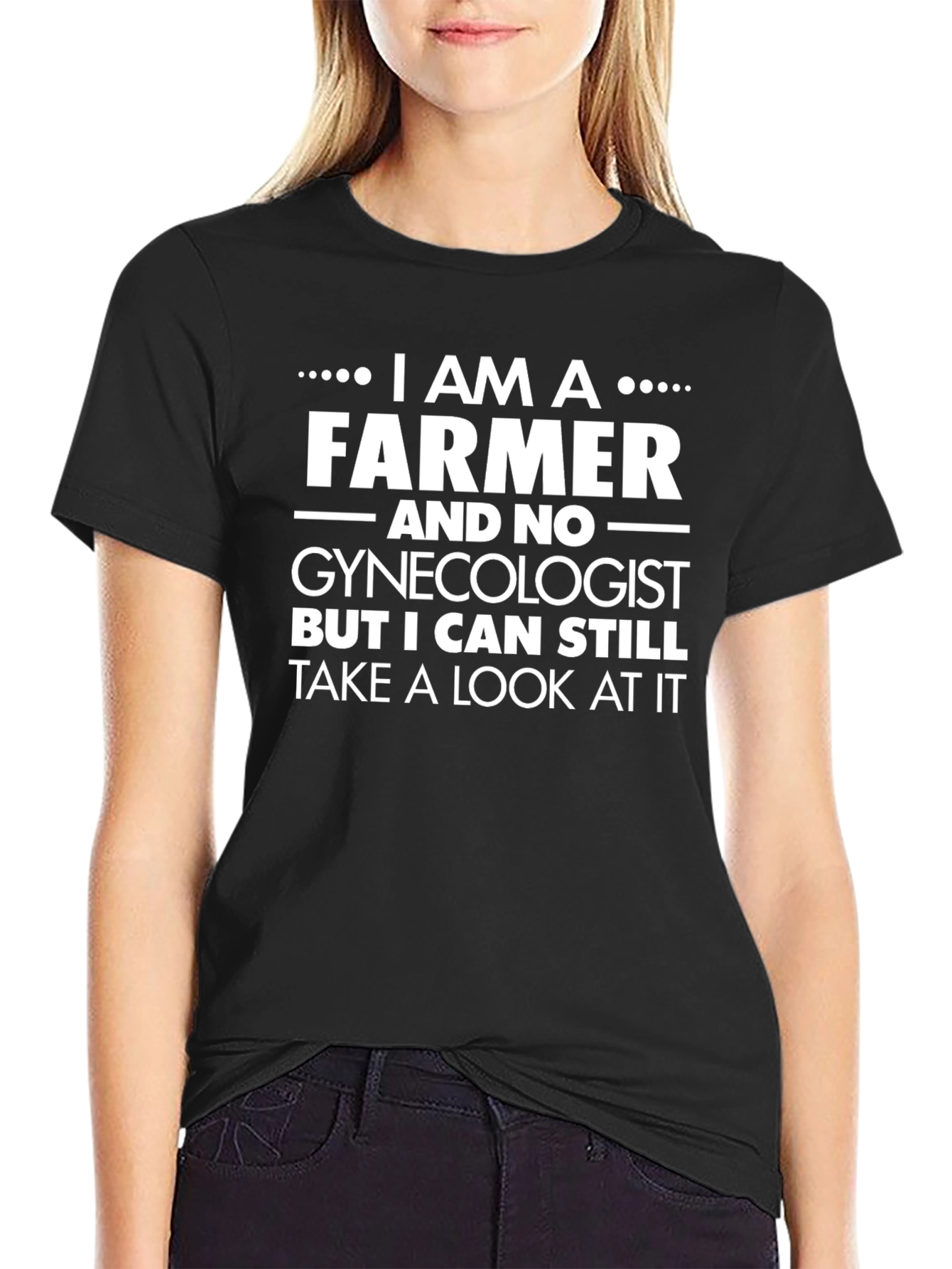 Farmer T-Shirt Funny Gynecologist Joke Tee