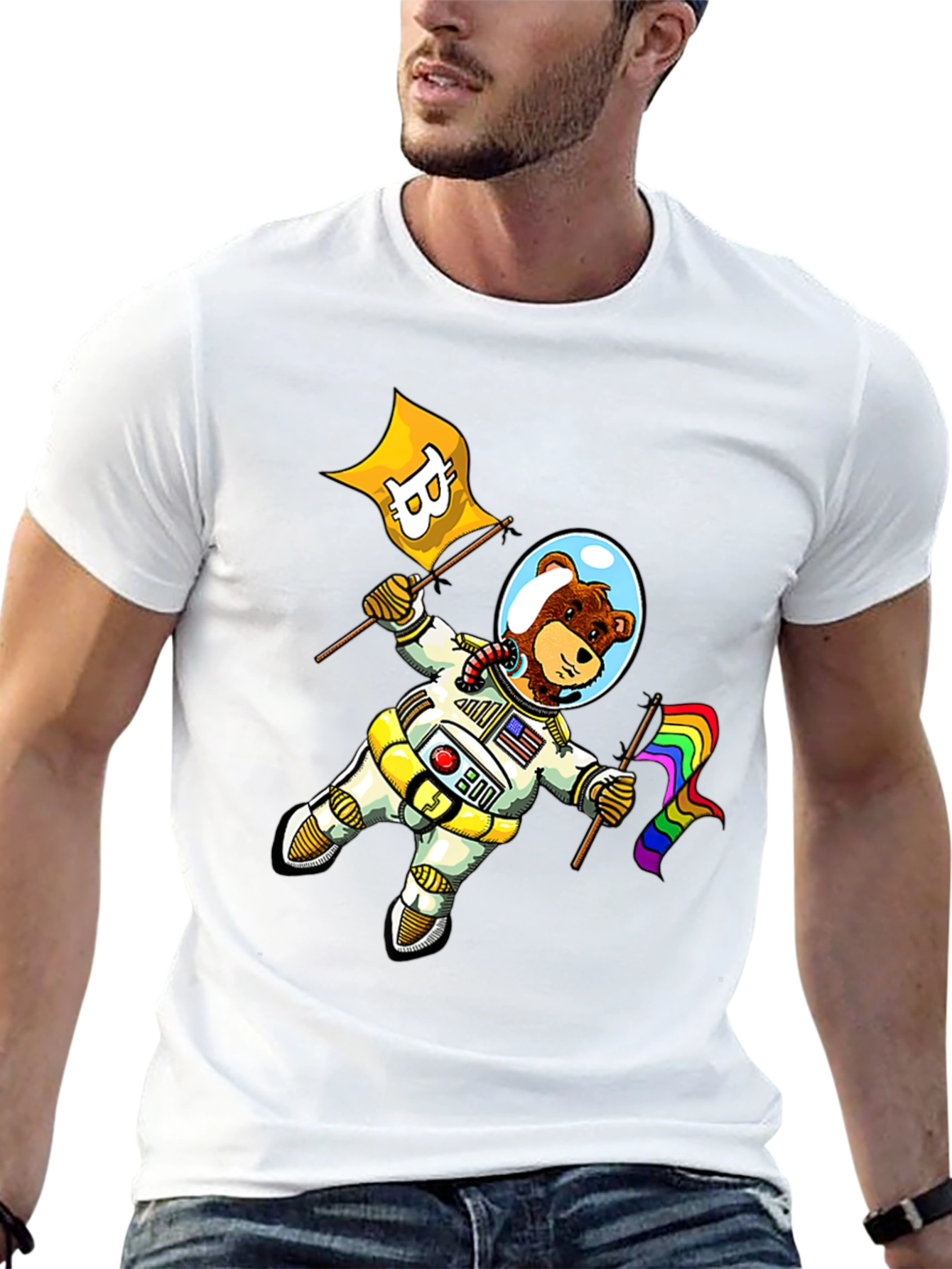 Bear Astronaut T-Shirt