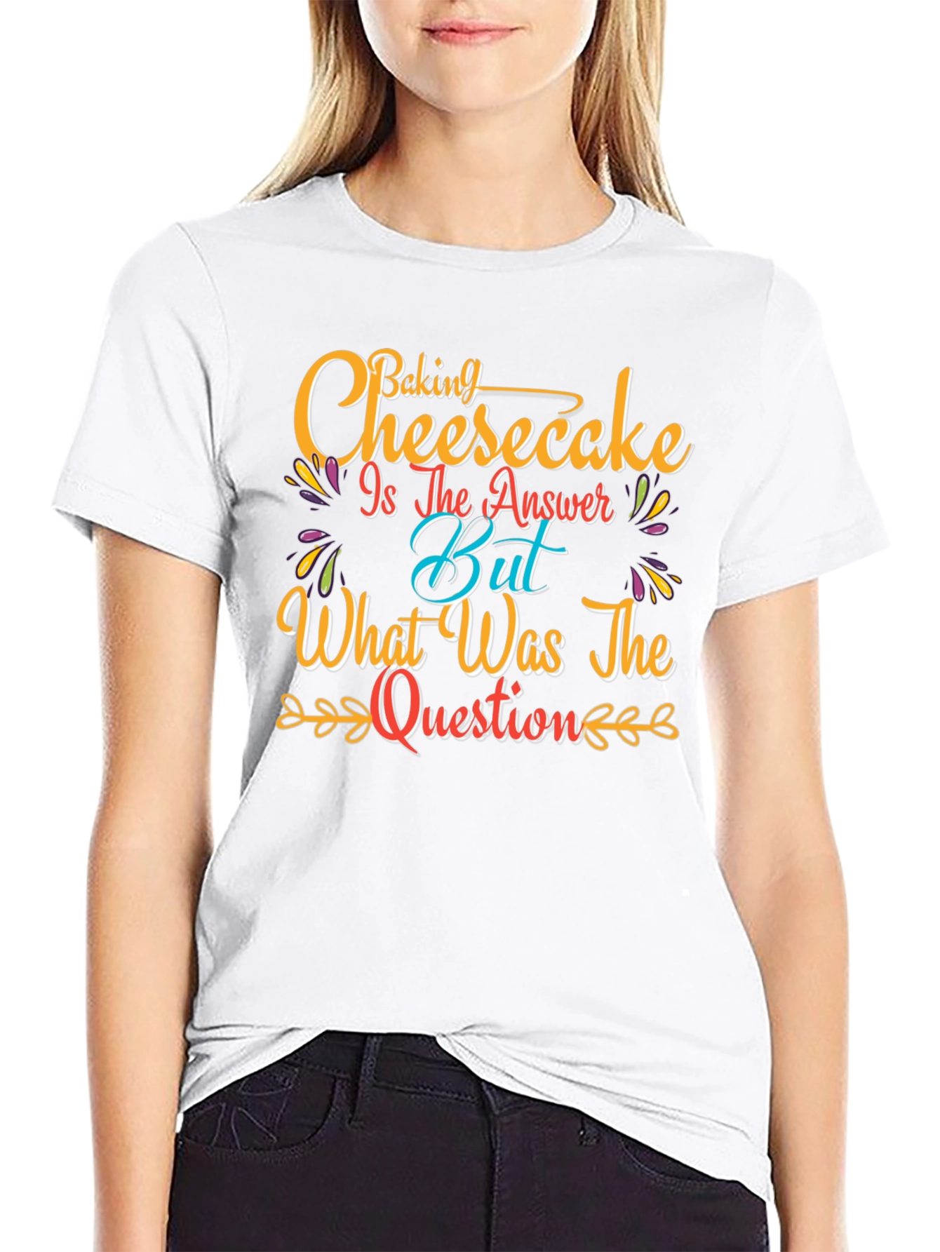 Baking Cheesecake T-Shirt - Funny Foodie Tee