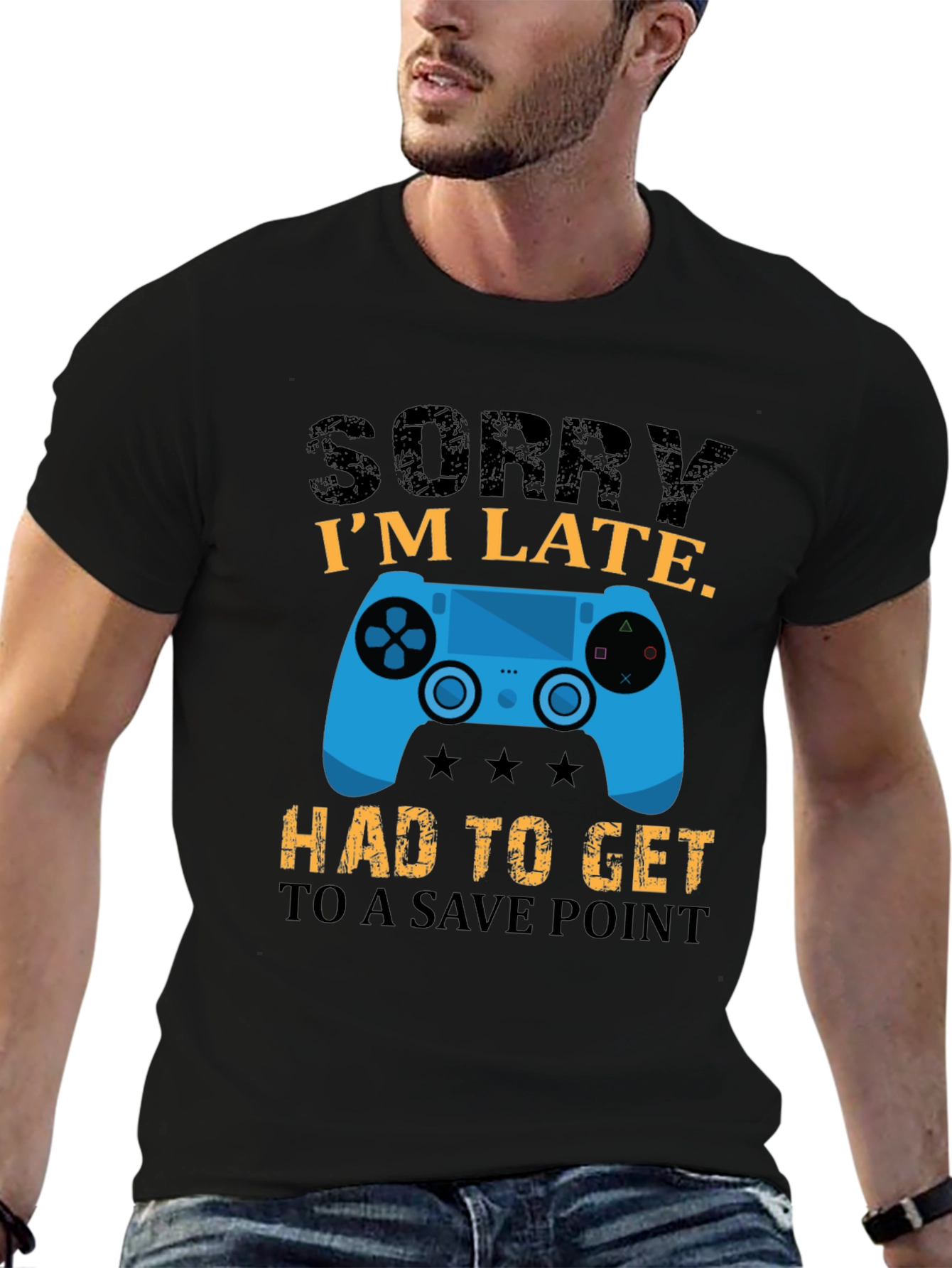 Gamer Humor Graphic Tee - Save Point T-Shirt