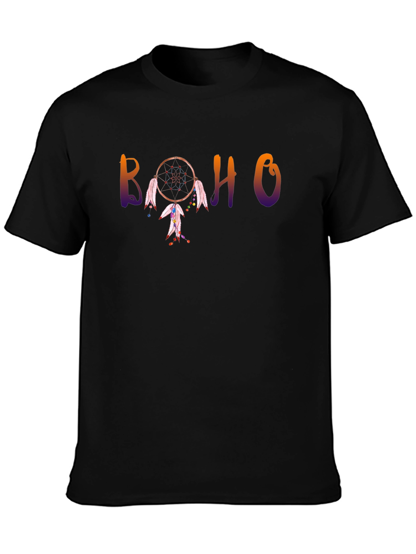 Boho Dreamcatcher Graphic Tee - Stylish Comfort