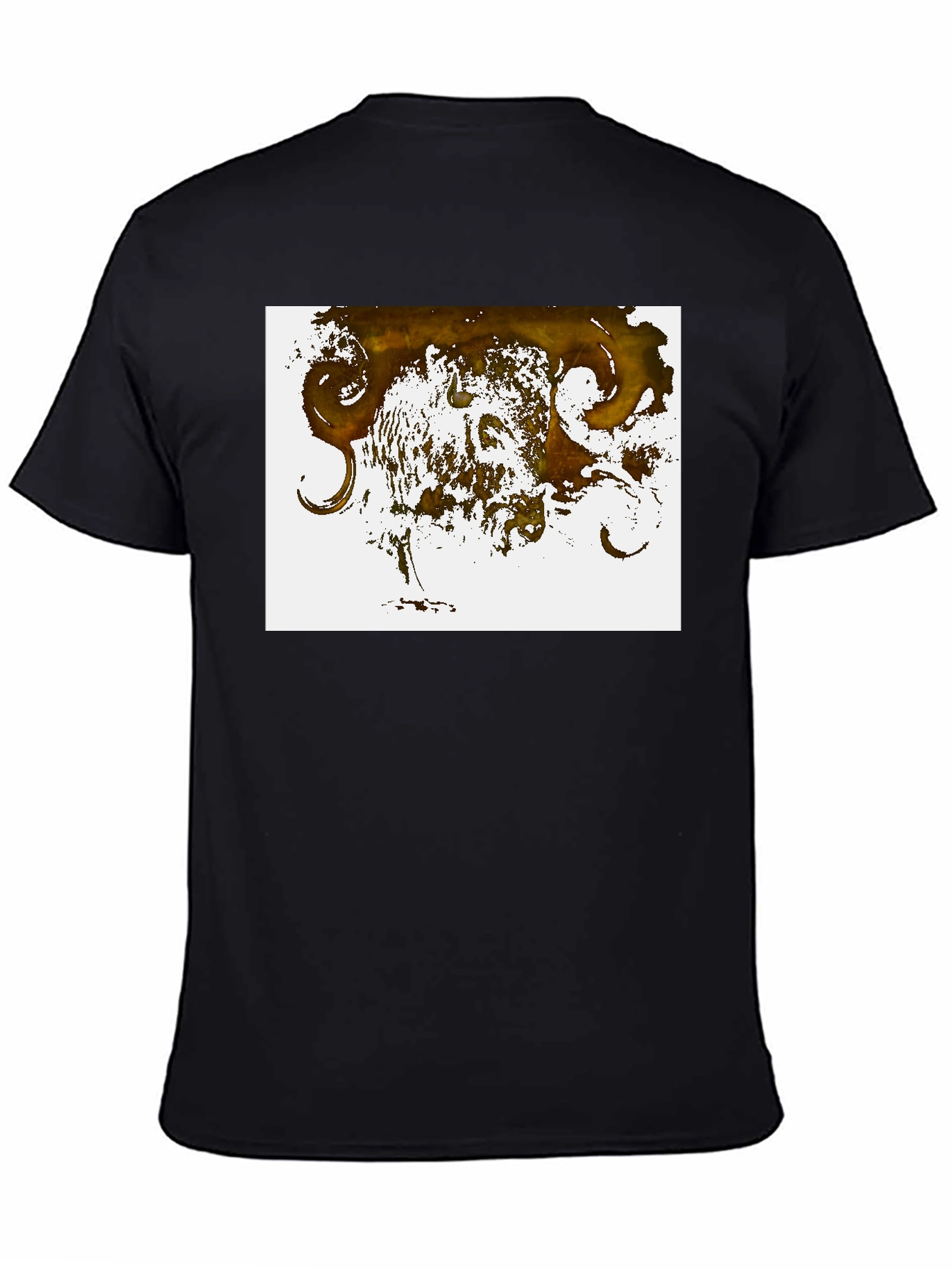 Abstract Art Black T-Shirt - Unique Design