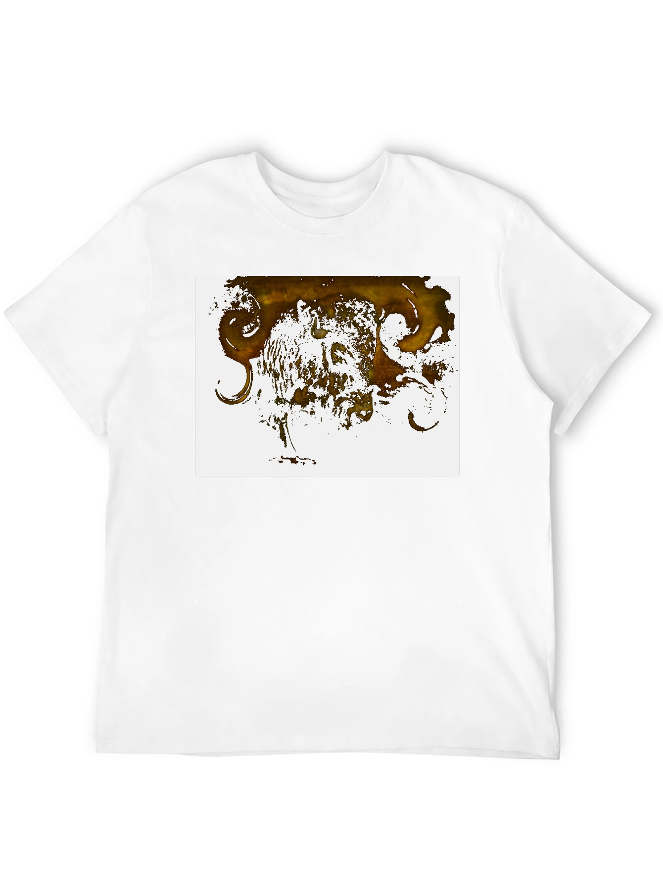 Abstract Art Black T-Shirt - Unique Design
