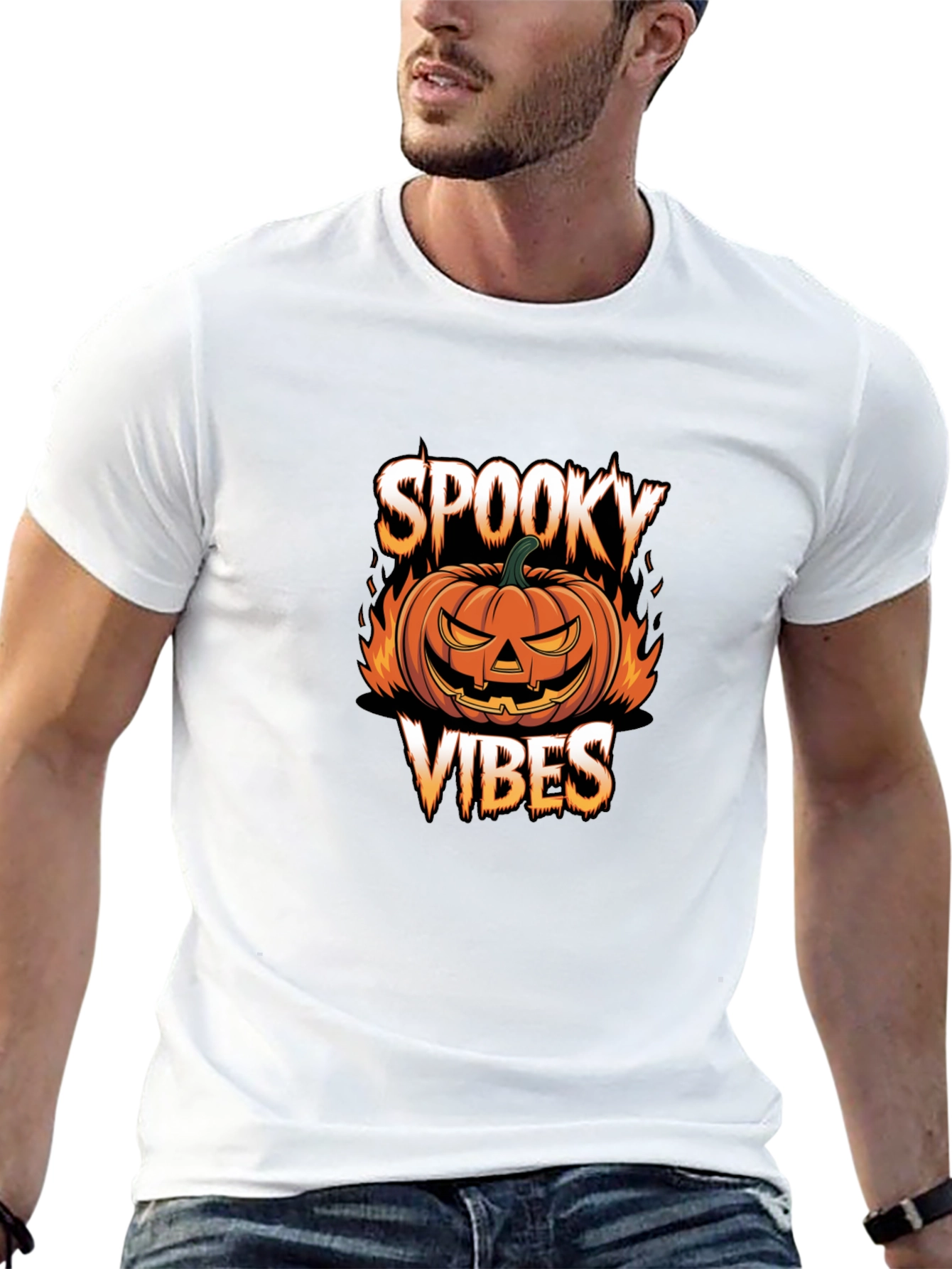 Spooky Vibes Halloween T-Shirt