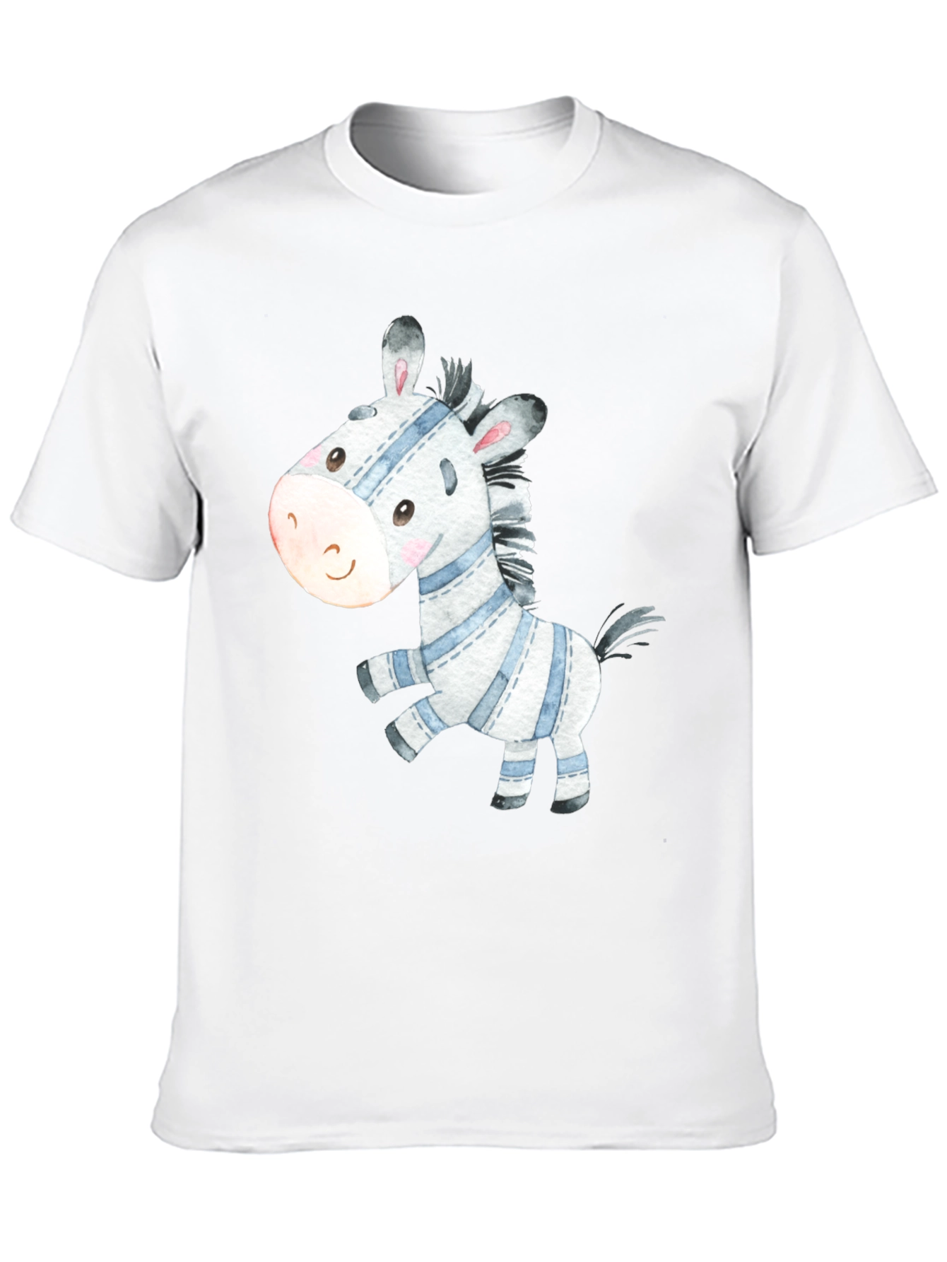 Cute Zebra Graphic Tee - Stylish Casual Wear