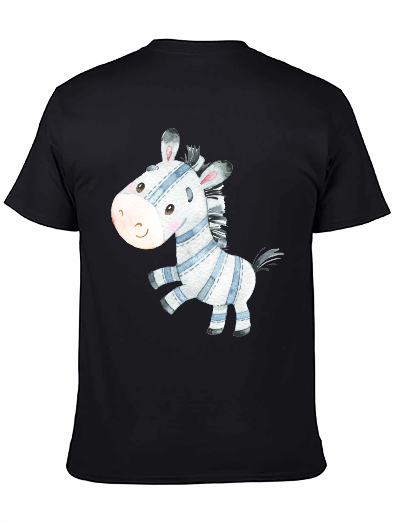 Cute Zebra Graphic Tee - Stylish Casual Wear