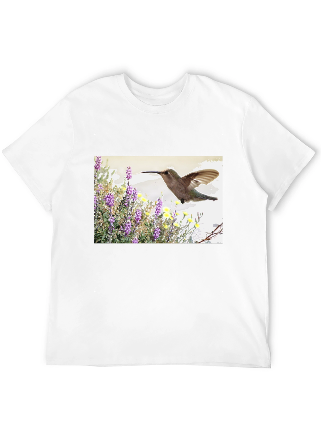 Hummingbird Graphic T-Shirt - Nature Inspired