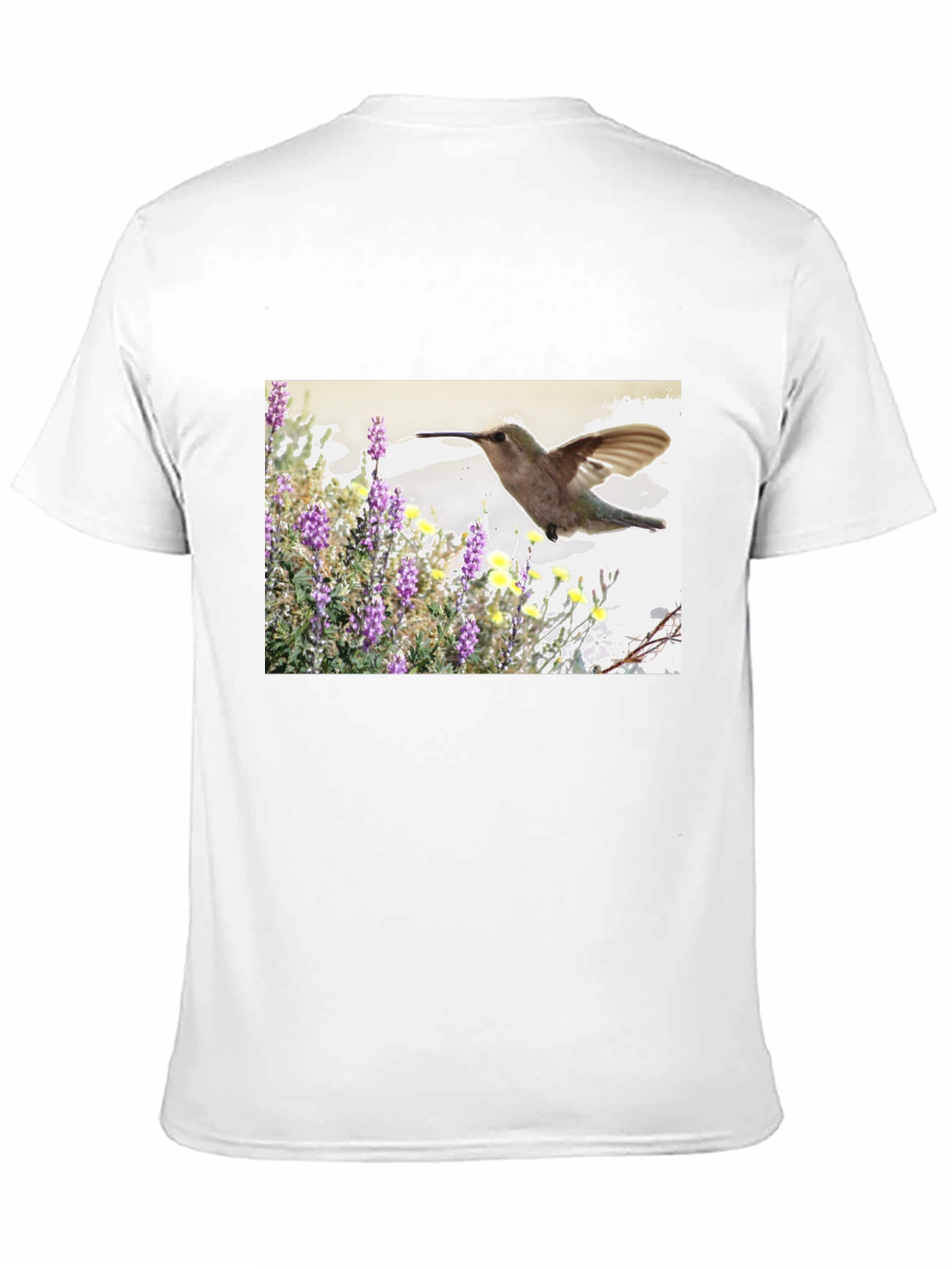 Hummingbird Graphic T-Shirt - Nature Inspired