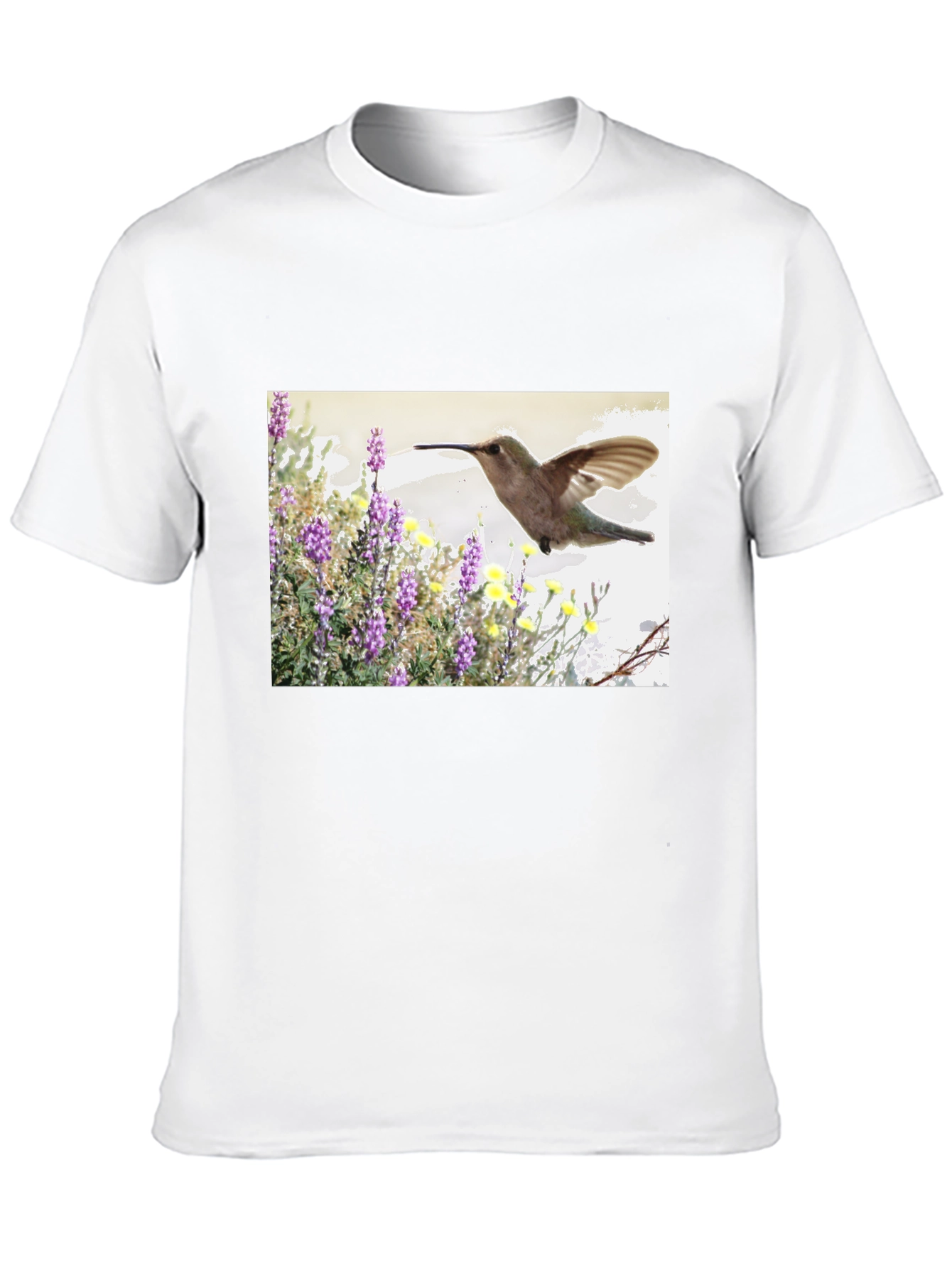 Hummingbird Graphic T-Shirt - Nature Inspired