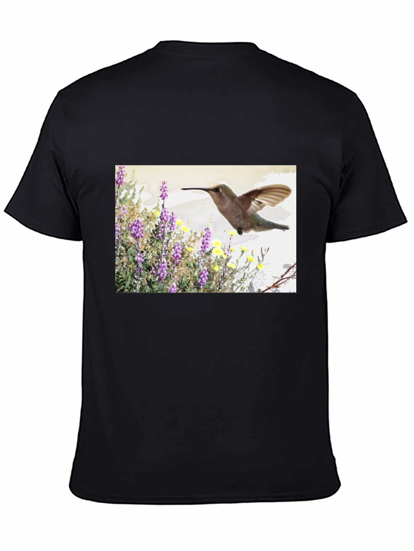 Hummingbird Graphic T-Shirt - Nature Inspired