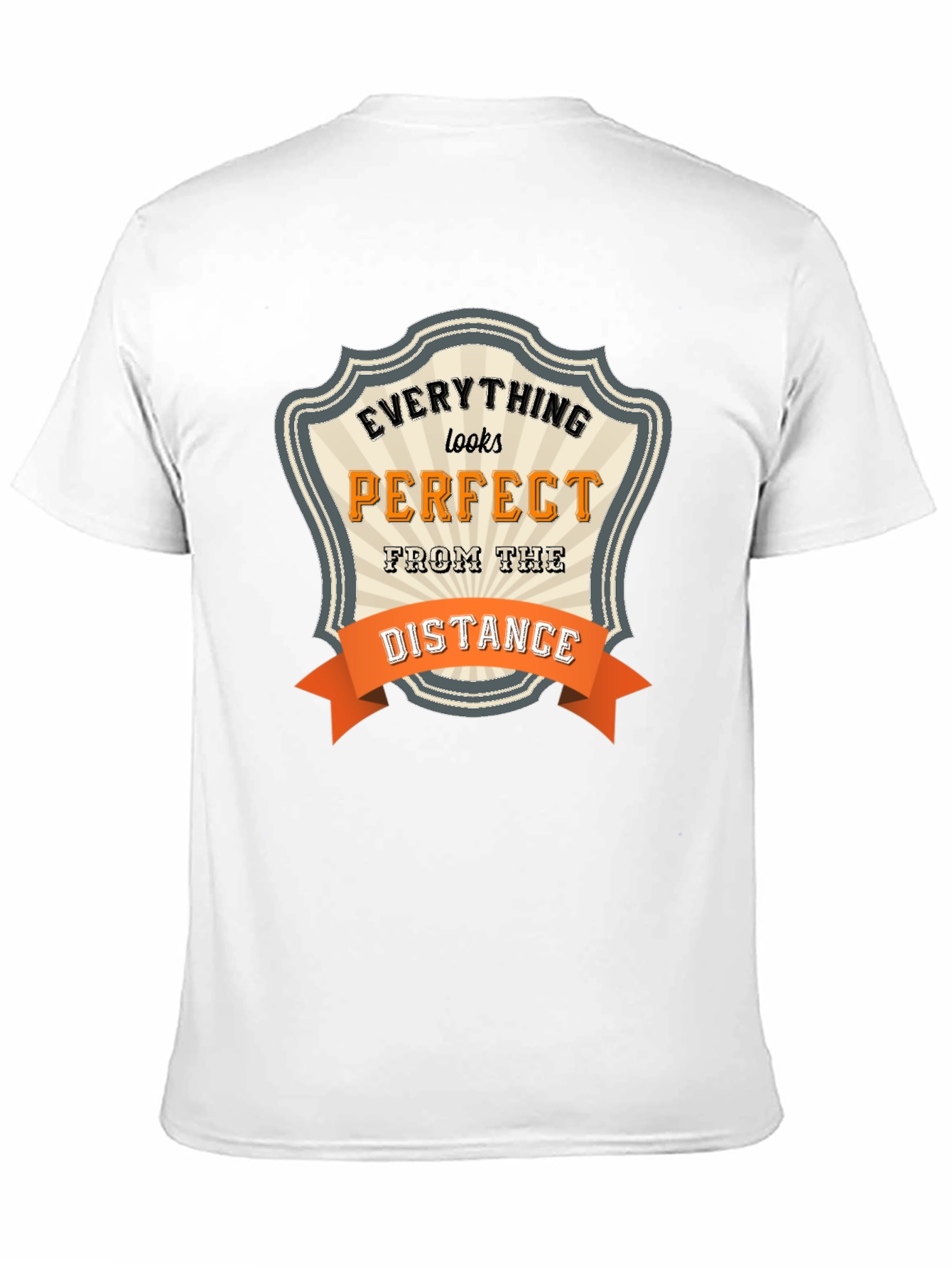Everything Looks Perfect Black T-Shirt