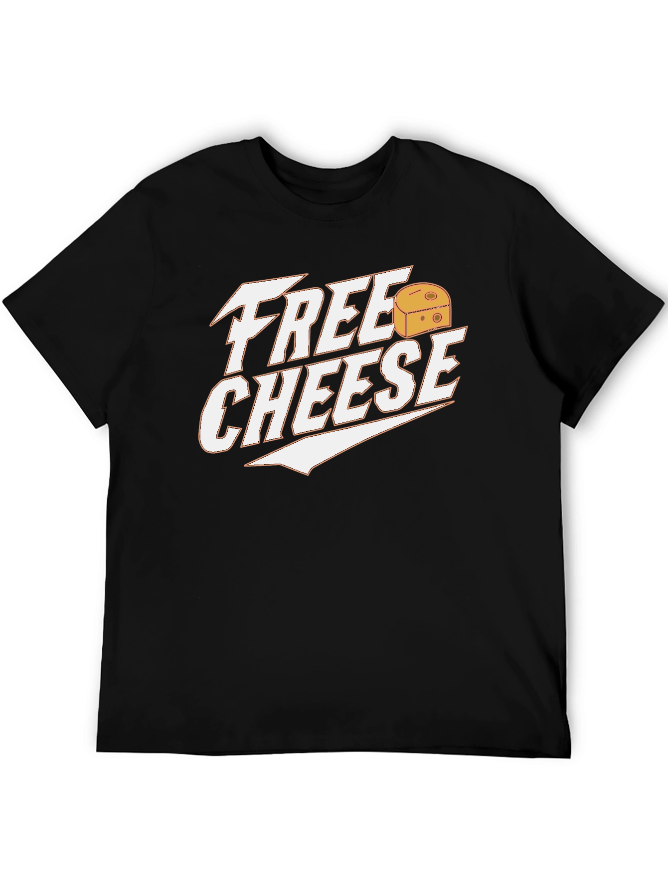 Free Cheese Graphic Tee - Funny Food Lover Shirt
