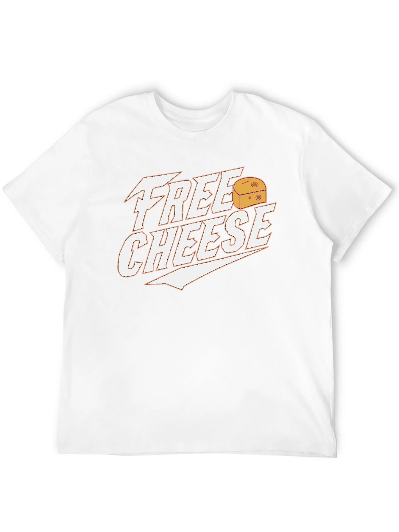 Free Cheese Graphic Tee - Funny Food Lover Shirt