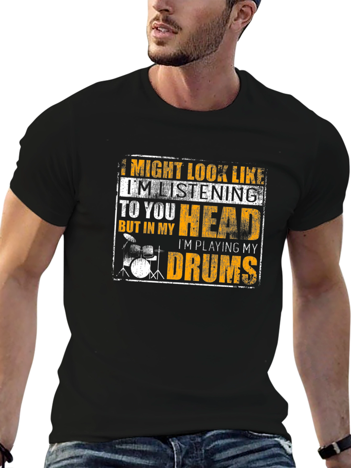 Drummer T-Shirt - Im Playing My Drums!