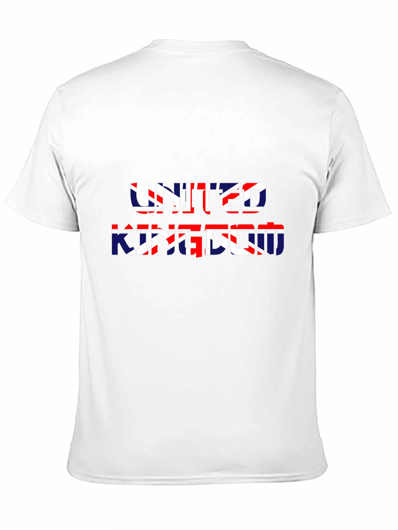 United Kingdom Flag Graphic Black Tee