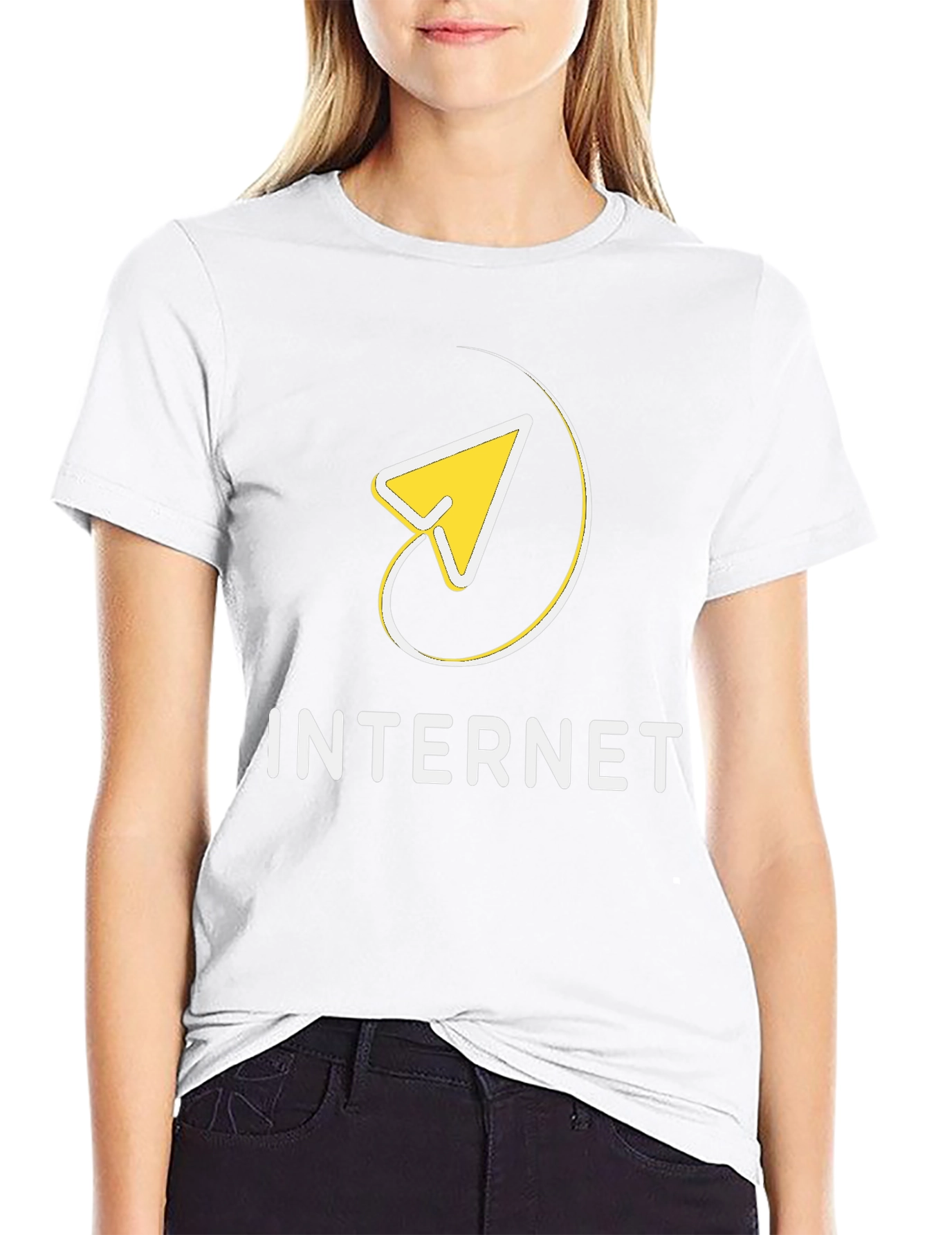 Internet Paper Airplane T-Shirt