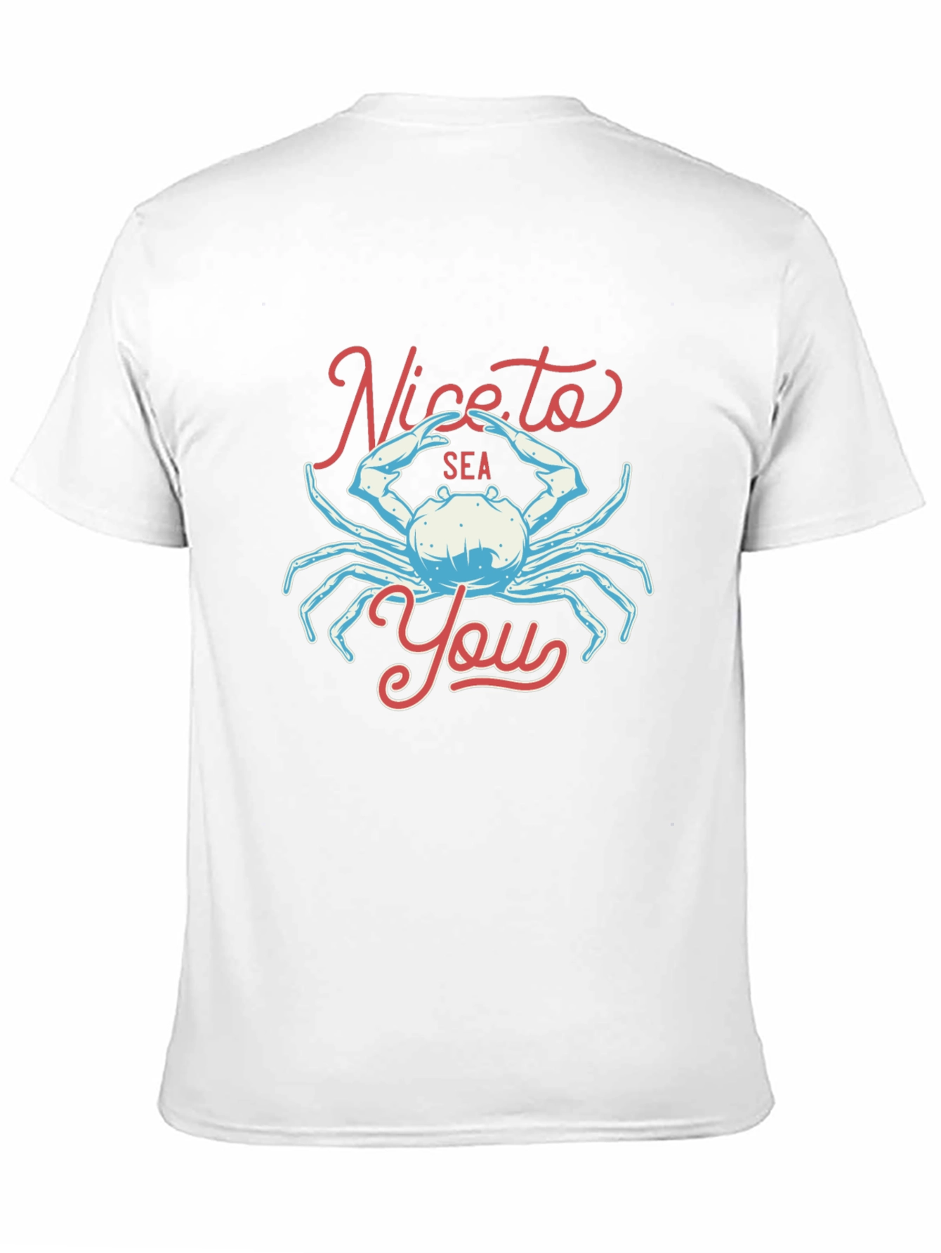 Nice to Sea You Crab Graphic T-Shirt