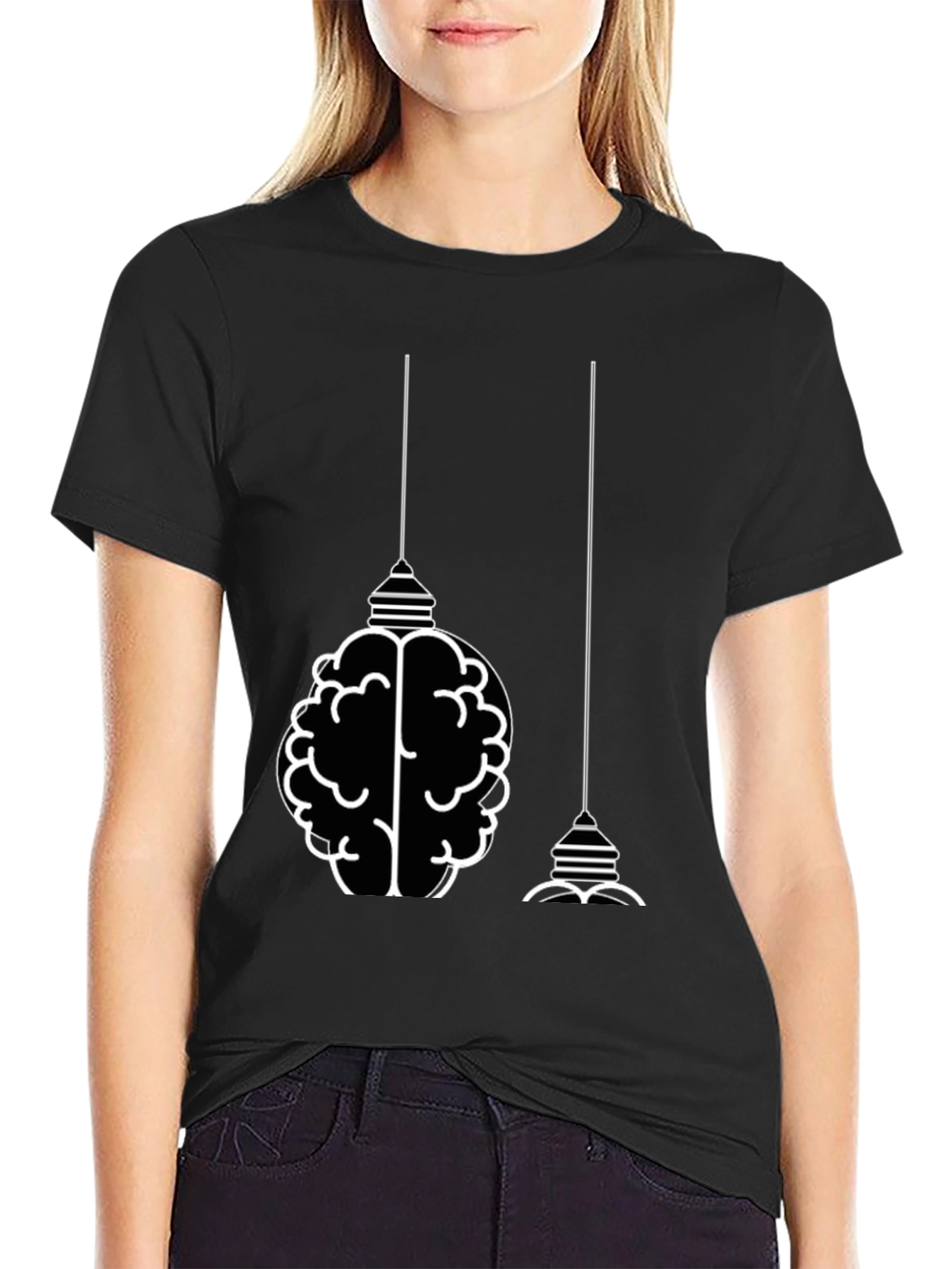 Brainstorm T-Shirt: Smart & Stylish Black Tee