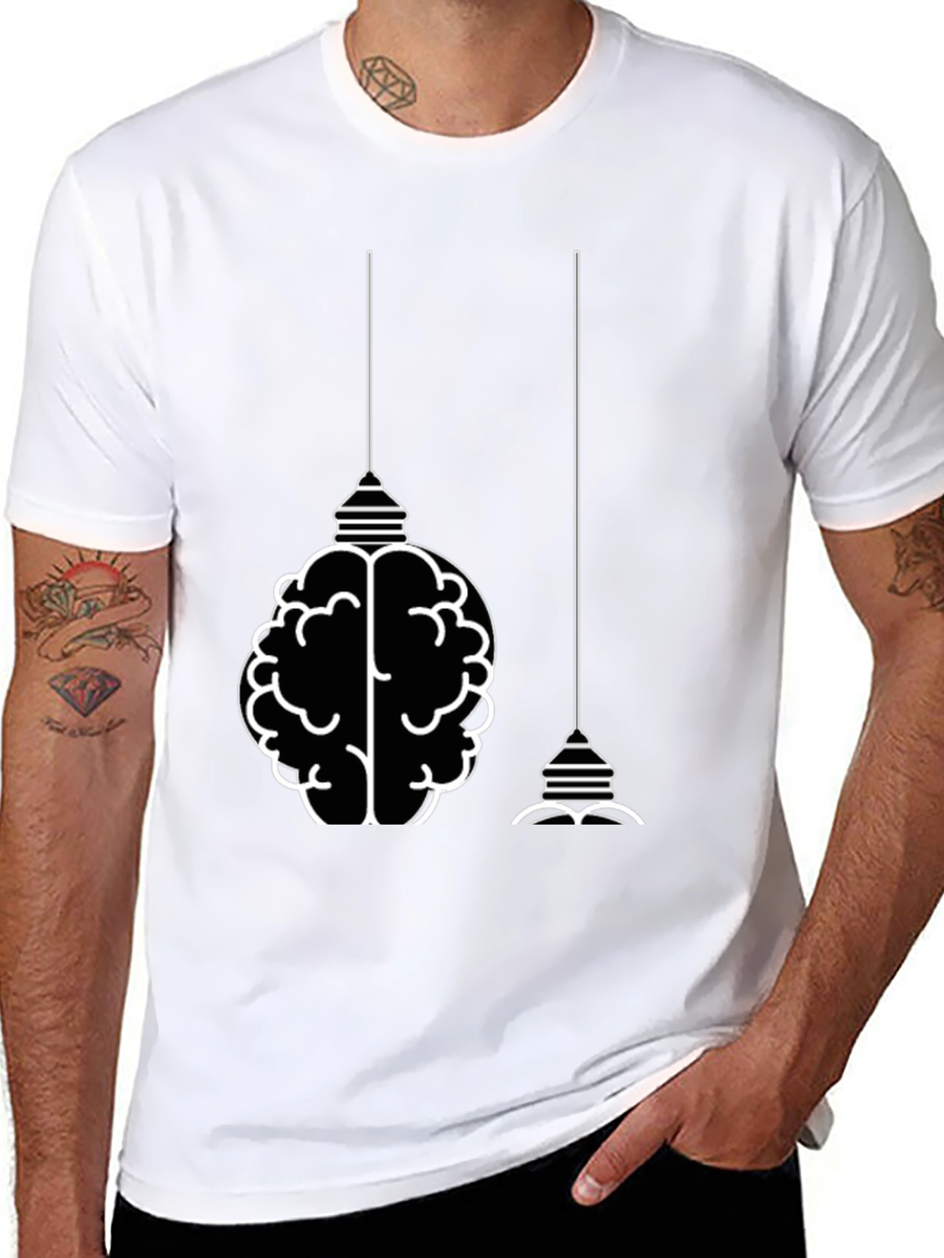 Brainstorm T-Shirt: Smart & Stylish Black Tee