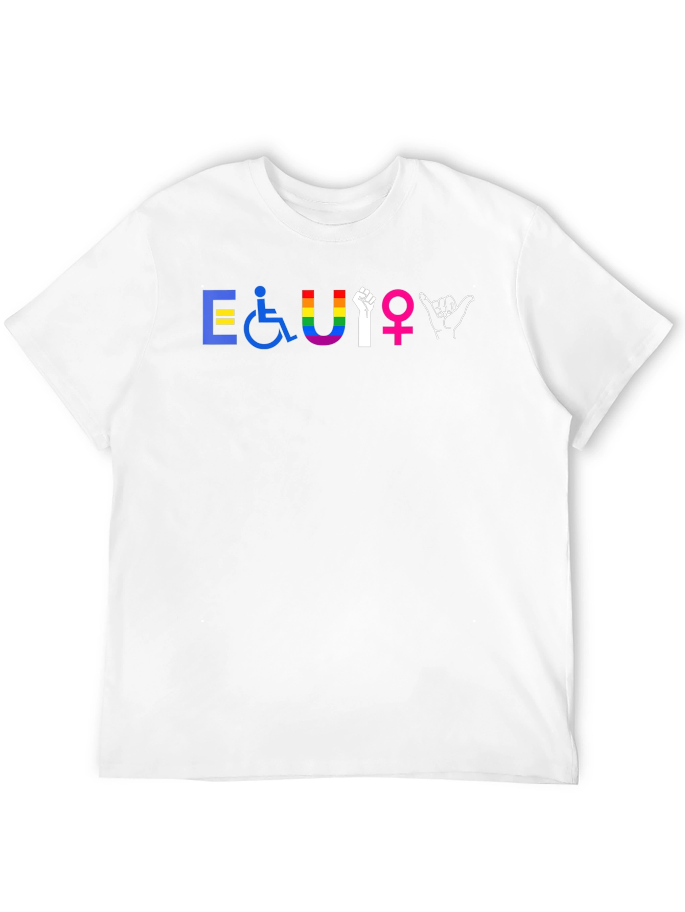 Equality Graphic T-Shirt - Inclusive Symbol Design