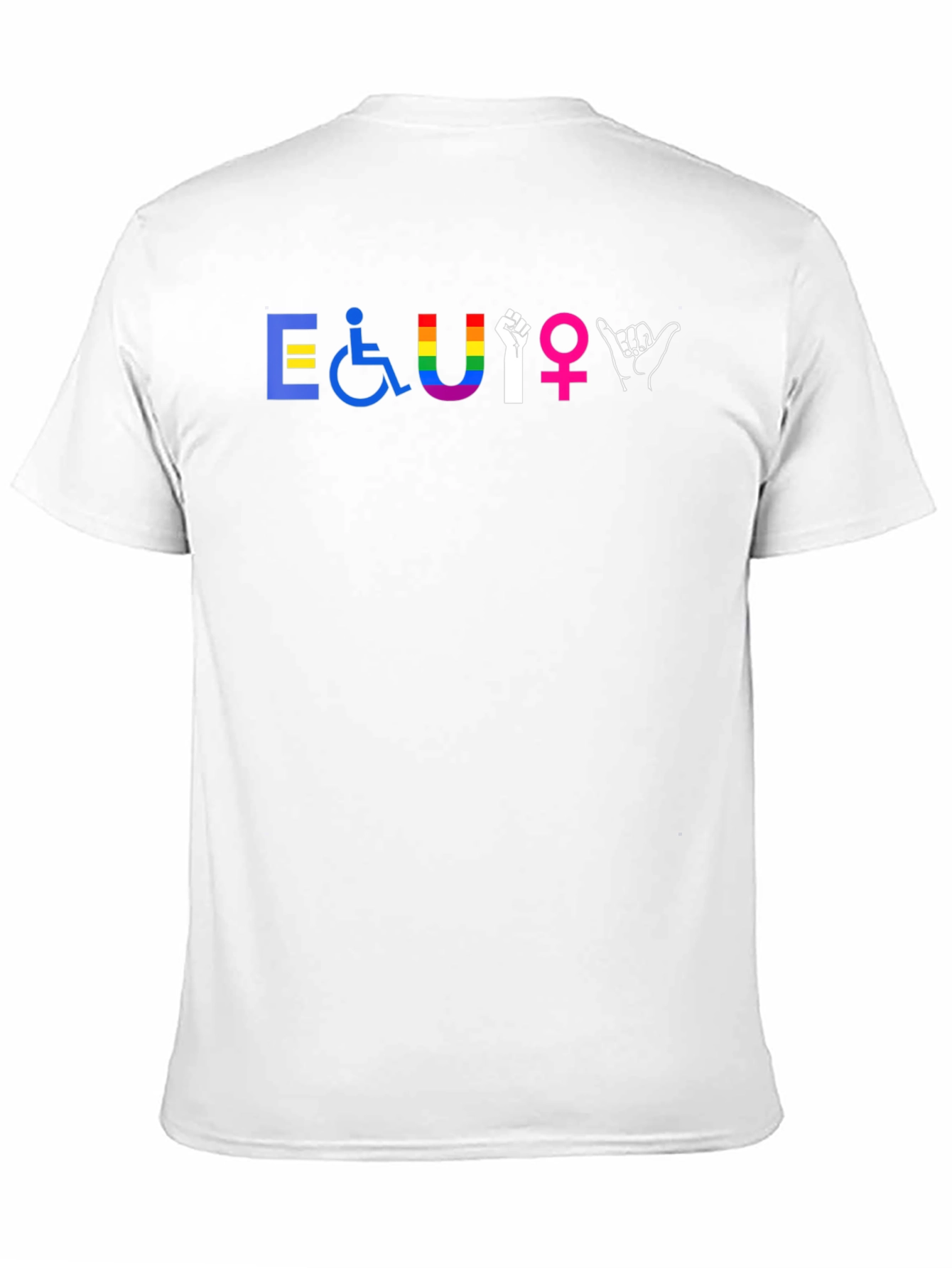 Equality Graphic T-Shirt - Inclusive Symbol Design