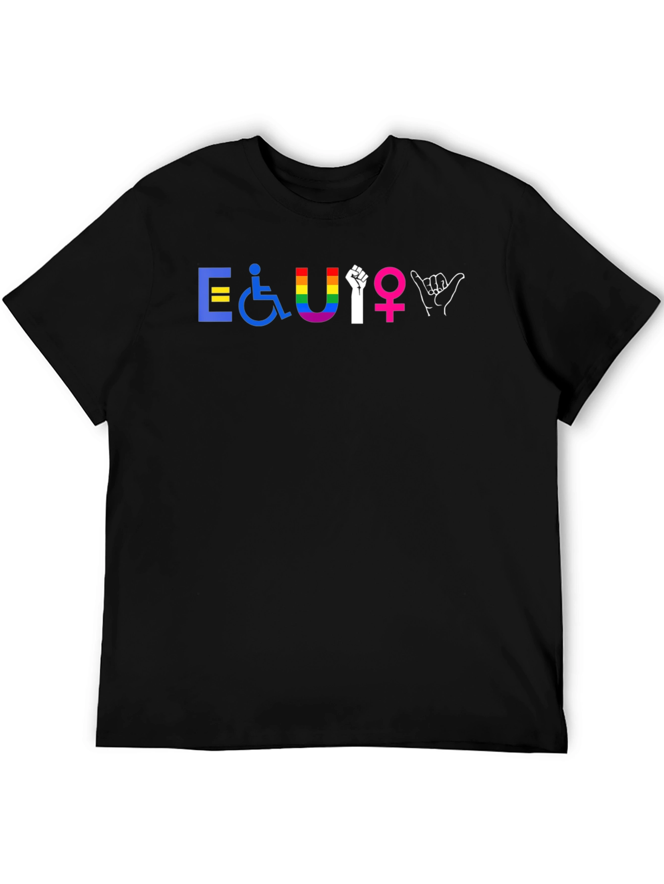 Equality Graphic T-Shirt - Inclusive Symbol Design