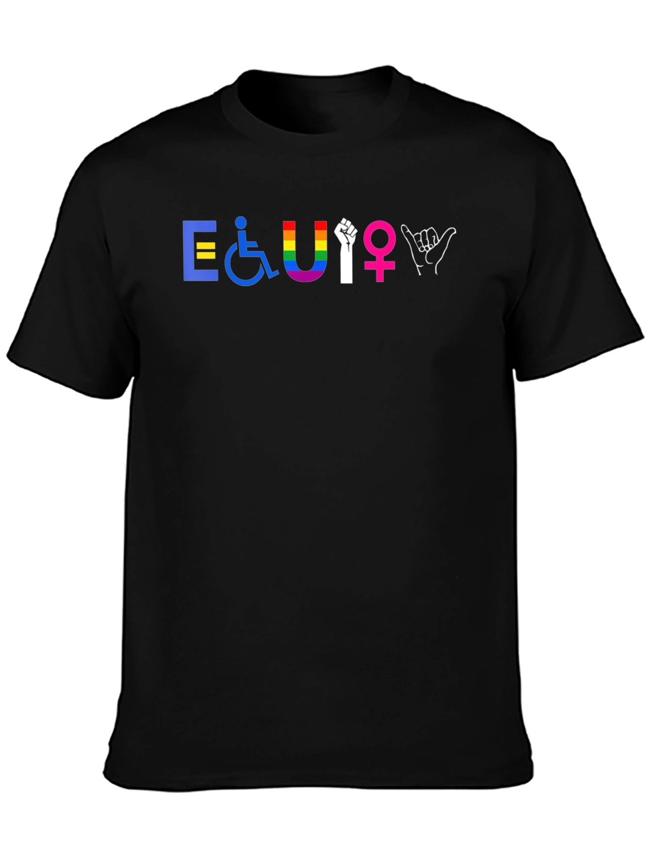 Equality Graphic T-Shirt - Inclusive Symbol Design