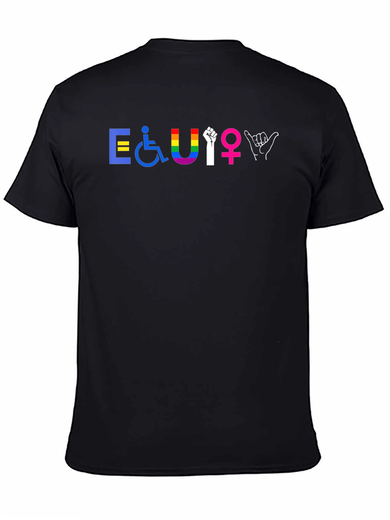 Equality Graphic T-Shirt - Inclusive Symbol Design