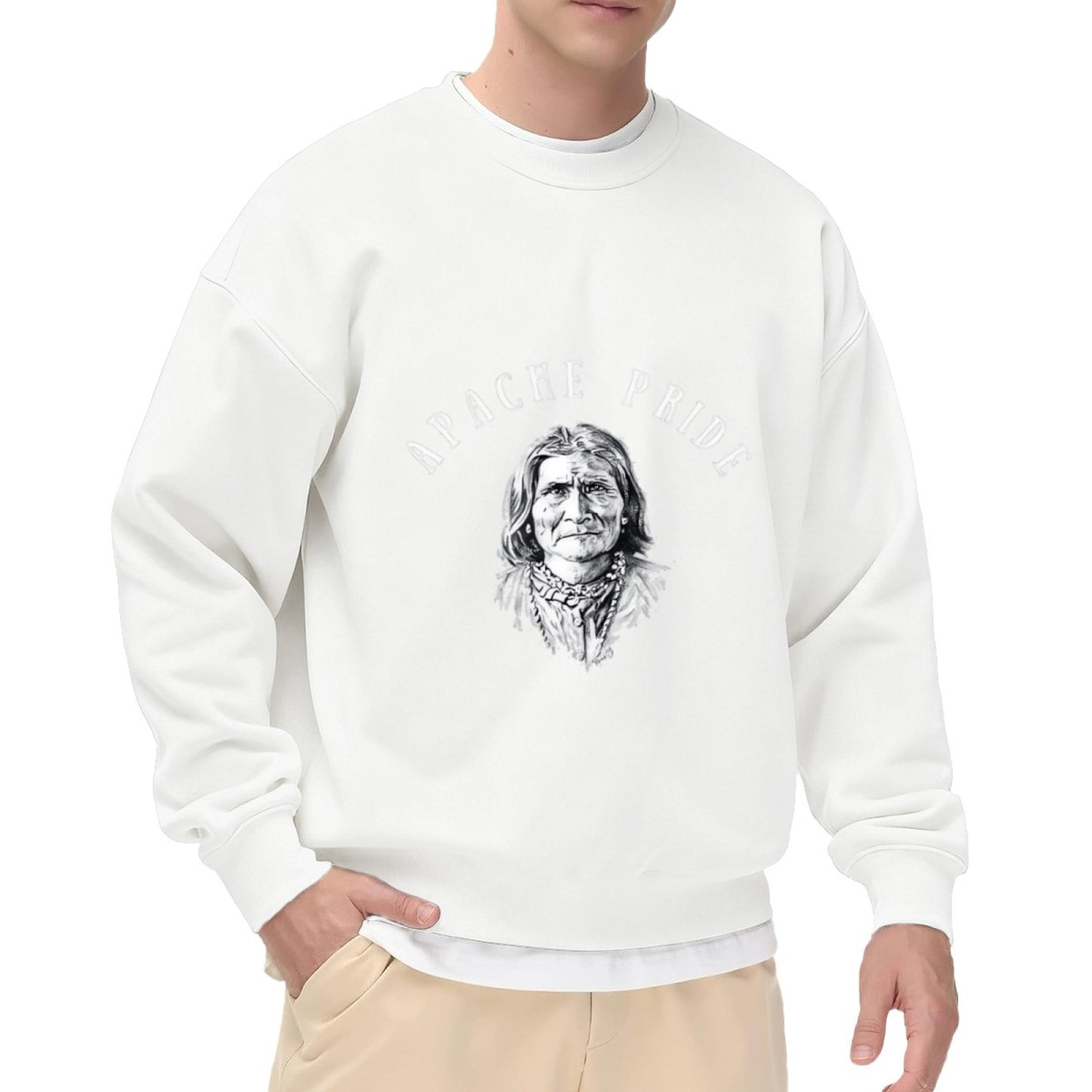 "Apache Pride" Cultural Heritage Crewneck