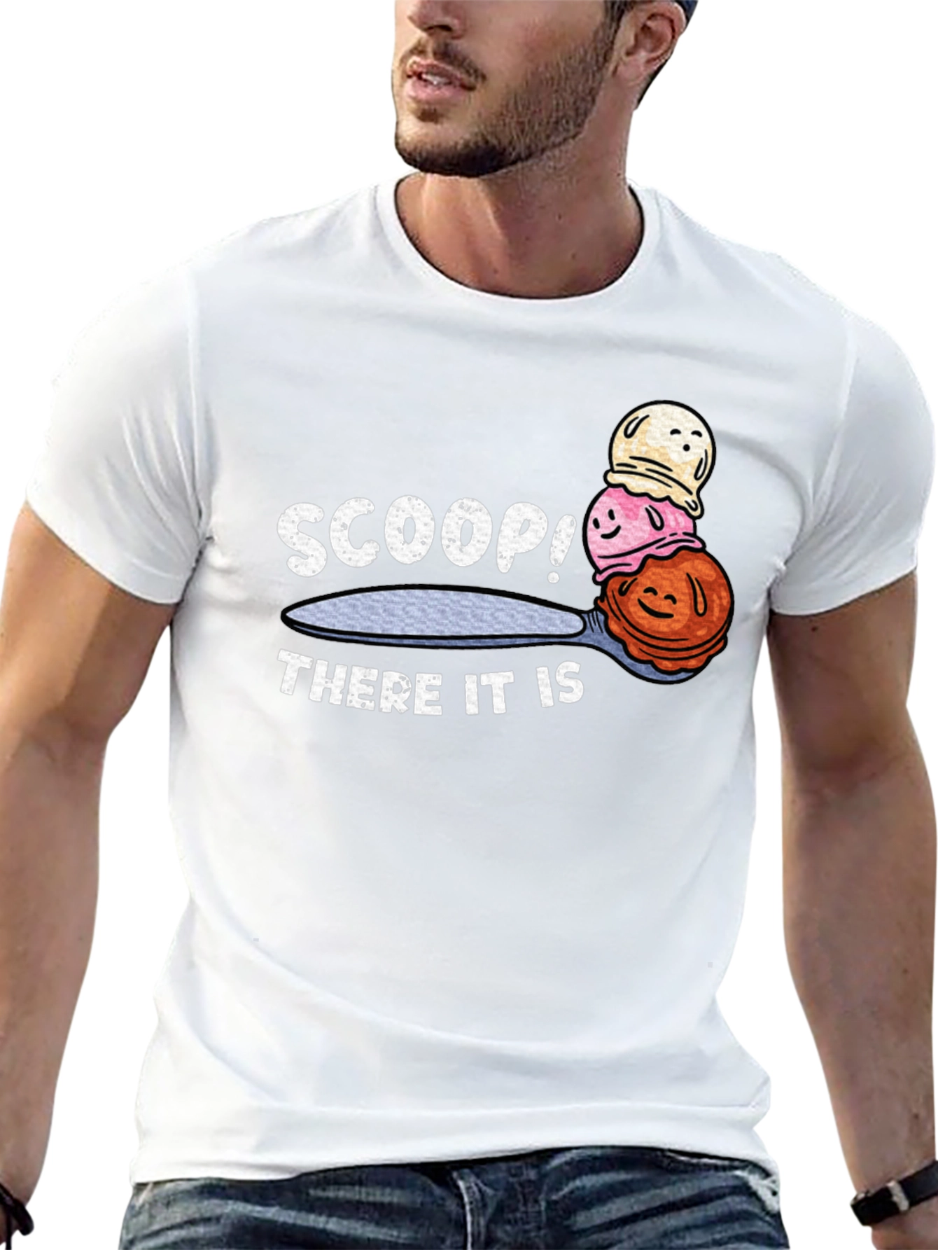 Scoop! There It Is Graphic T-Shirt