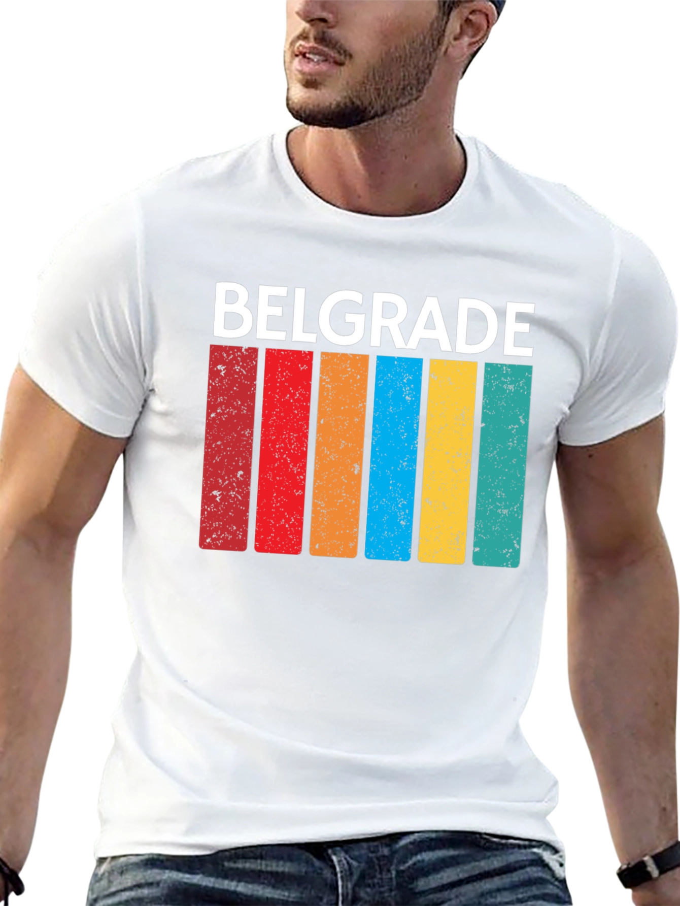 Belgrade Retro Style Graphic Tee