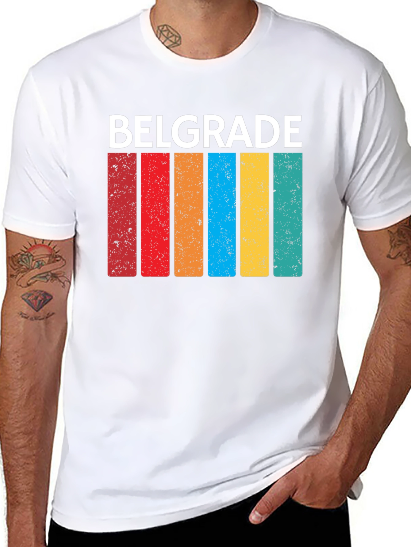 Belgrade Retro Style Graphic Tee