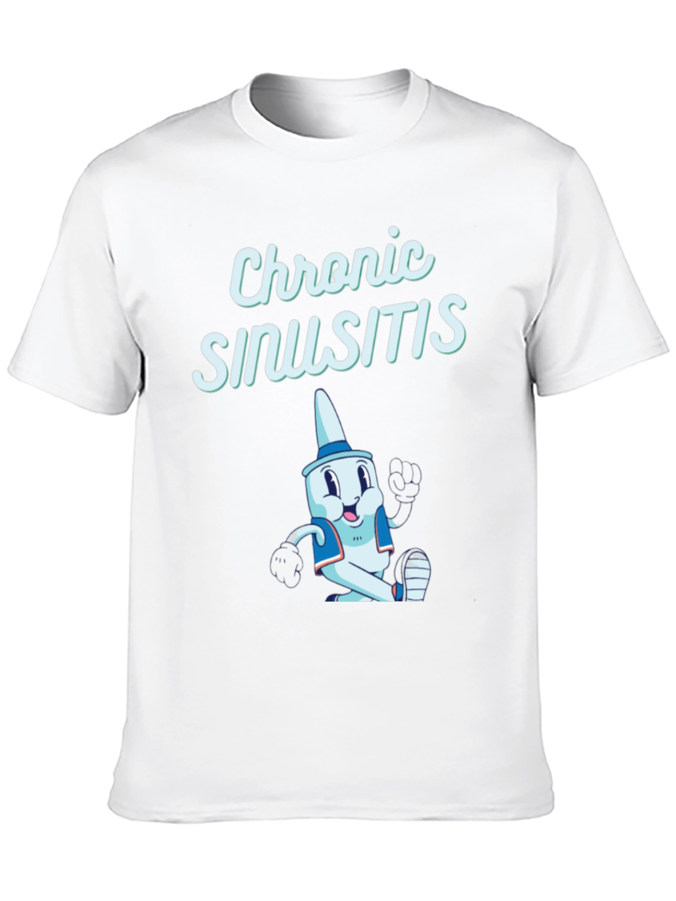 Chronic Sinusitis Cartoon T-Shirt