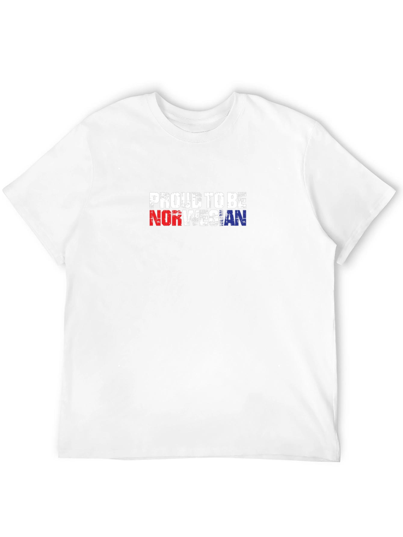 Proud To Be Norwegian Black T-Shirt