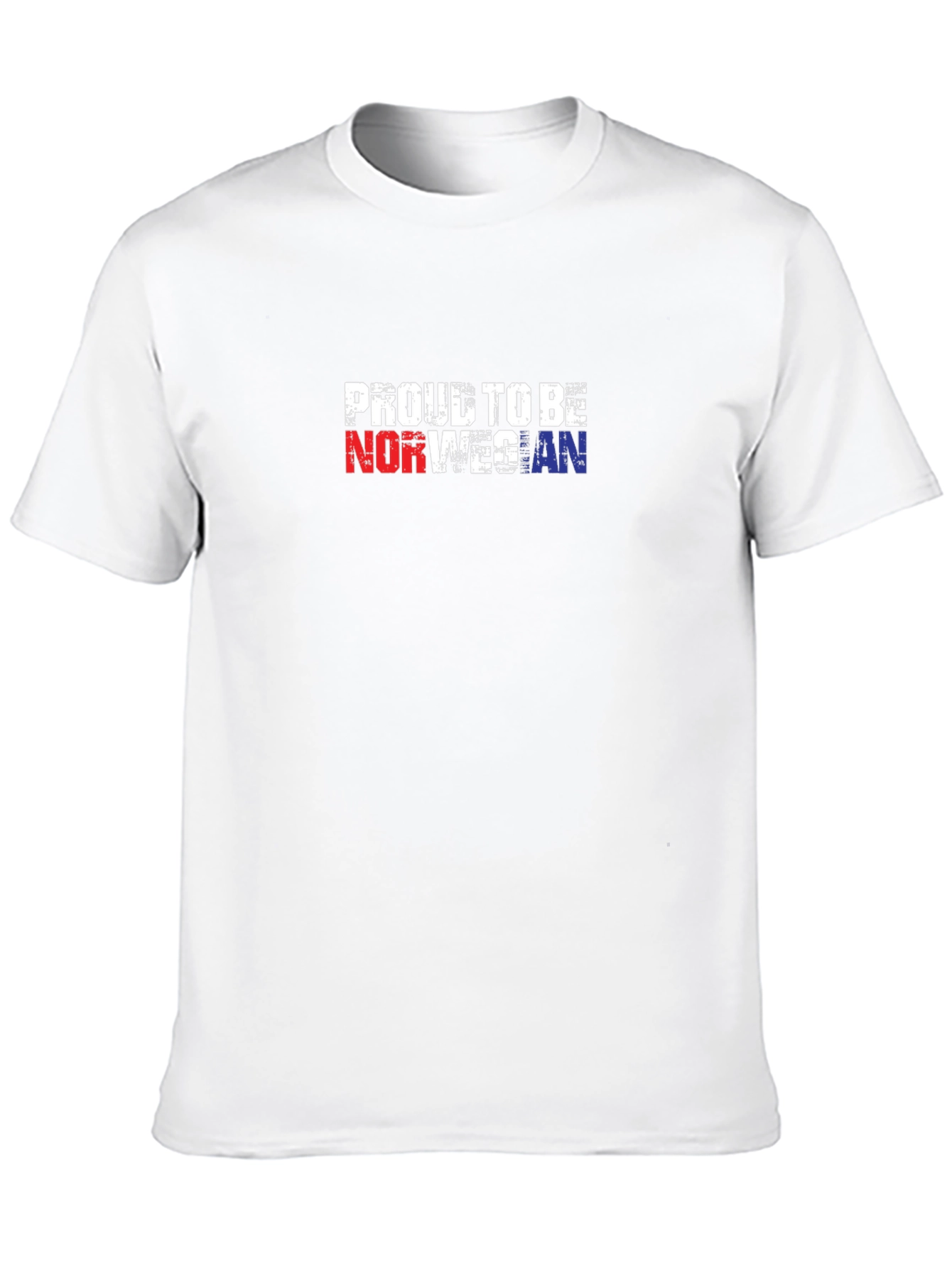 Proud To Be Norwegian Black T-Shirt