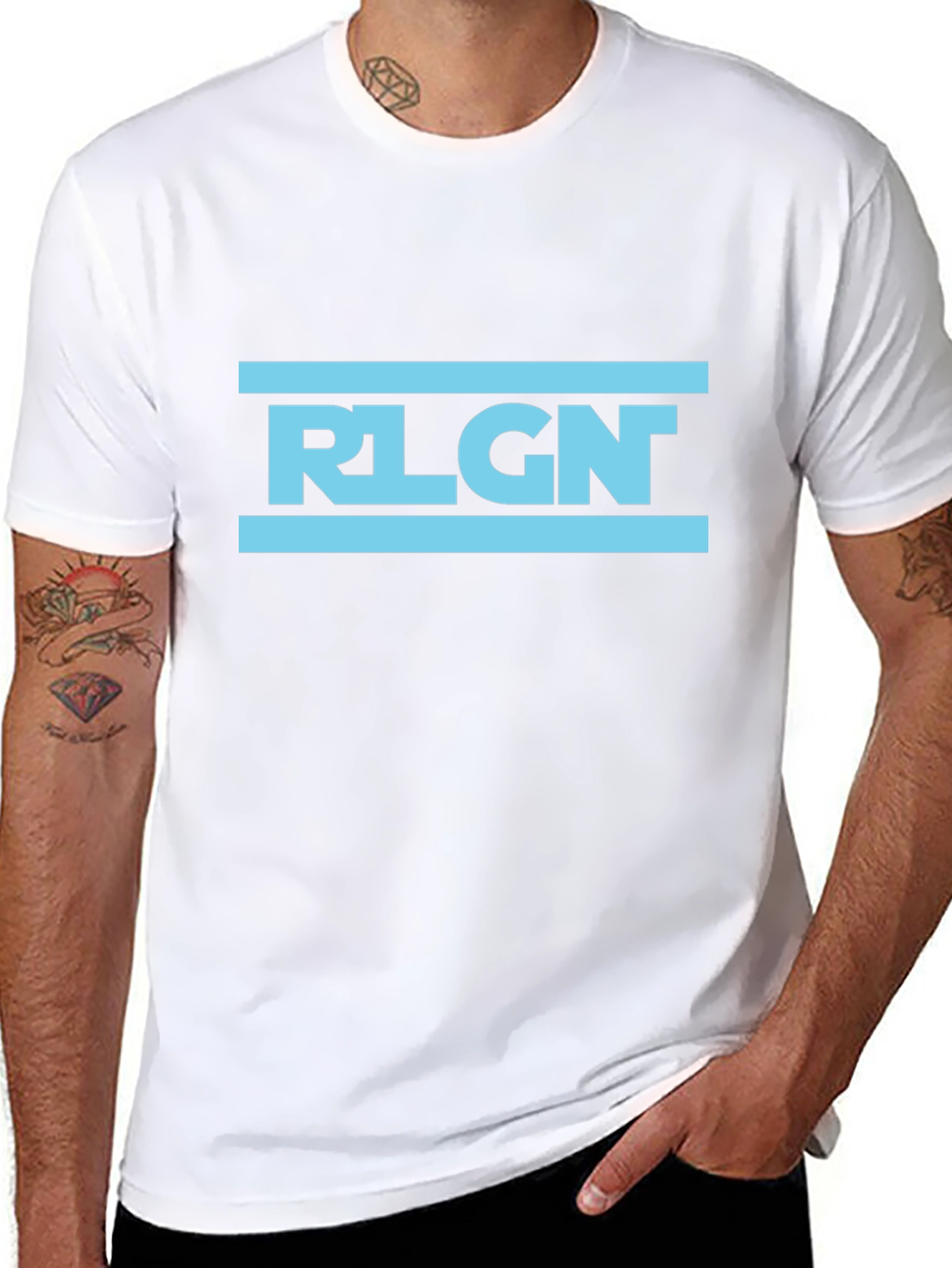 RLGN Graphic Tee - Modern Style Black T-Shirt