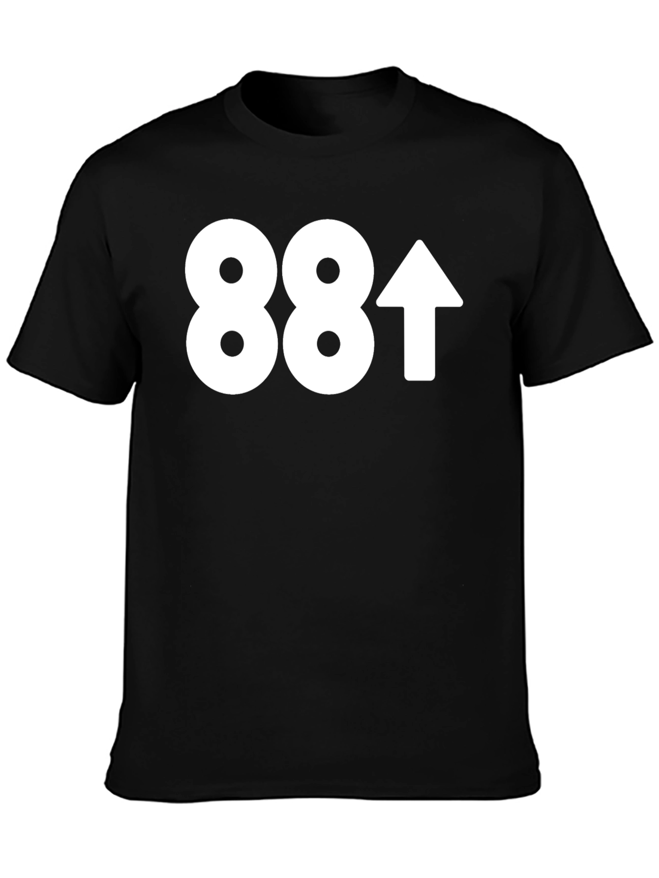 88 Up Arrow Graphic Tee - Casual Comfort