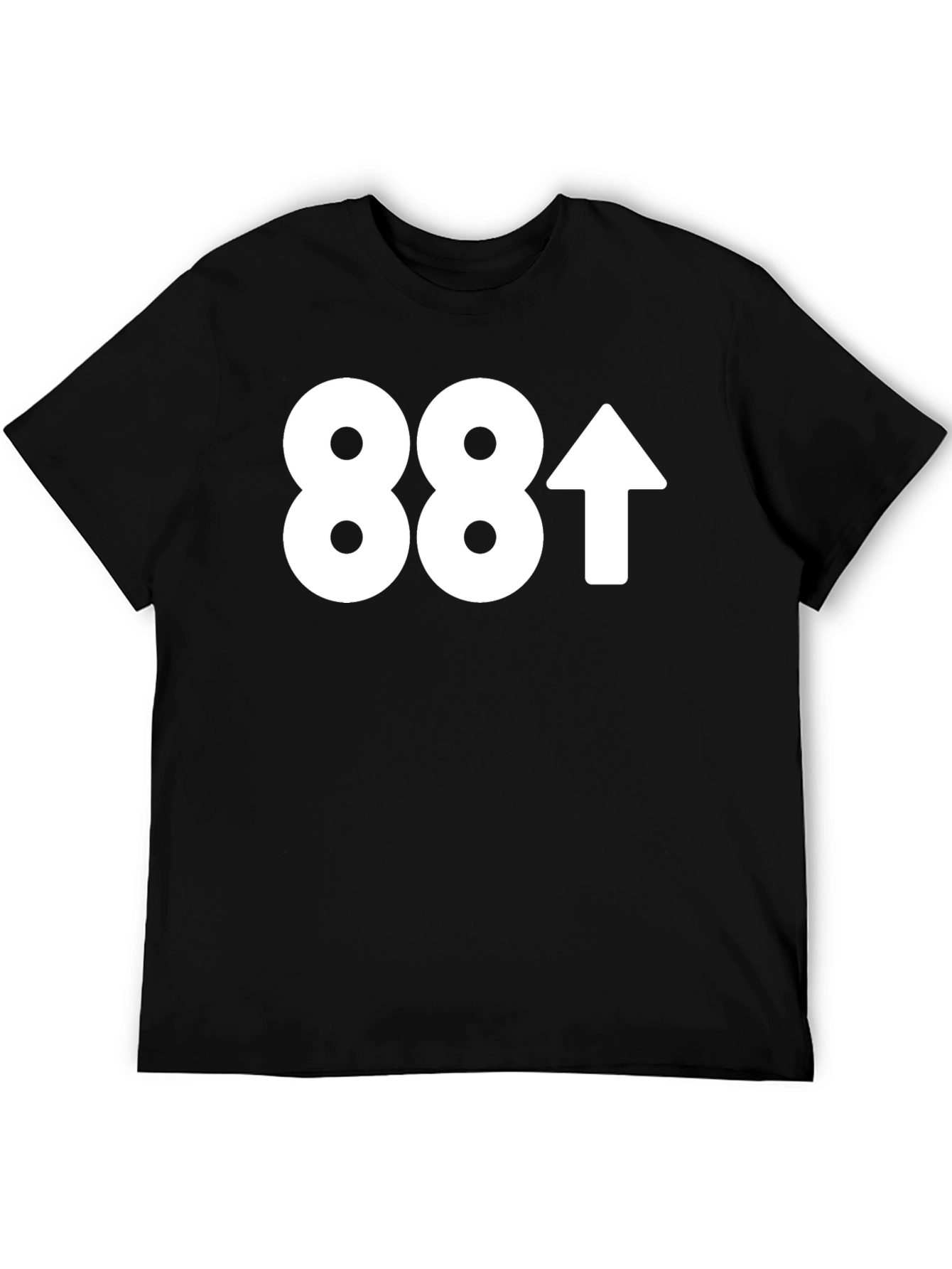 88 Up Arrow Graphic Tee - Casual Comfort