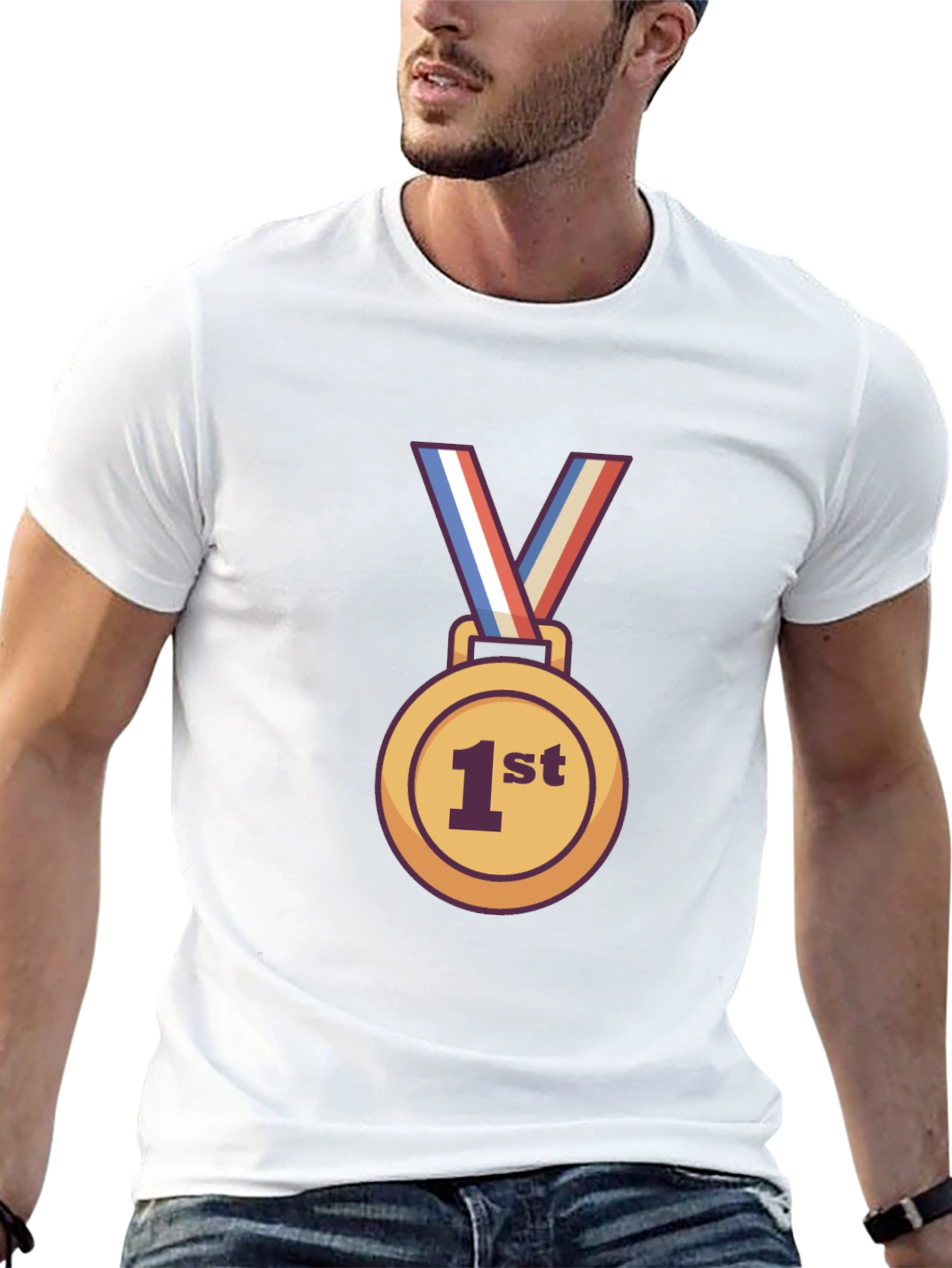 Champion First Place Medal T-Shirt