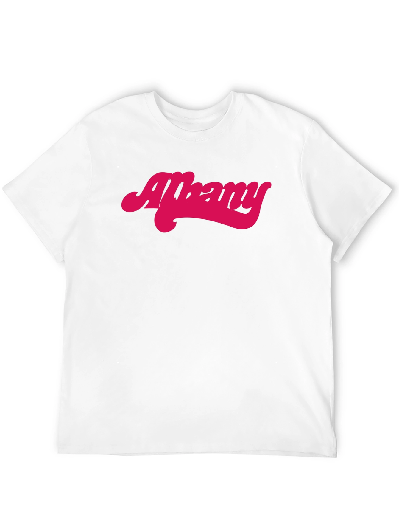 Albany Retro Style Graphic Tee - Black